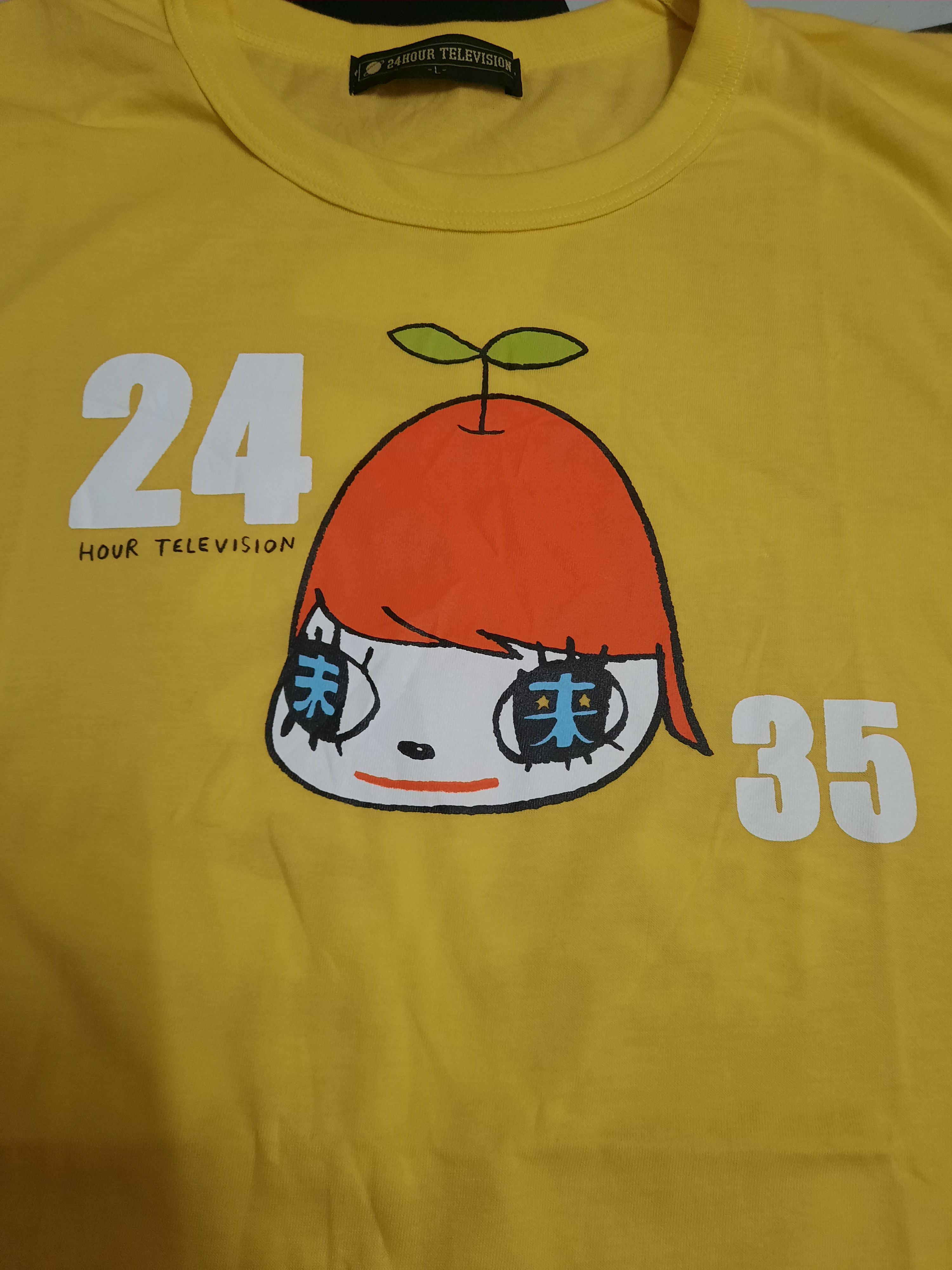 Japanese Brand × Takashi Murakami 24 HOUR TELEVISION MURAKAMI T-SHIRT Size US M / EU 48-50 / 2 - 7 Thumbnail