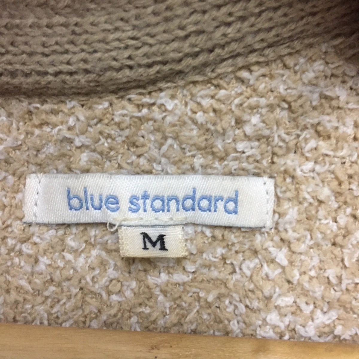 Aran Isles Knitwear Blue Standard Single Button Navajo Knit Cardigan Hoodies Size US XL / EU 56 / 4 - 7 Thumbnail