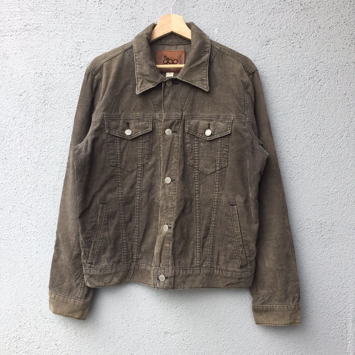 Gap Vintage Gap Corduroy Trucker Jacket Size US L / EU 52-54 / 3 - 1 Thumbnail