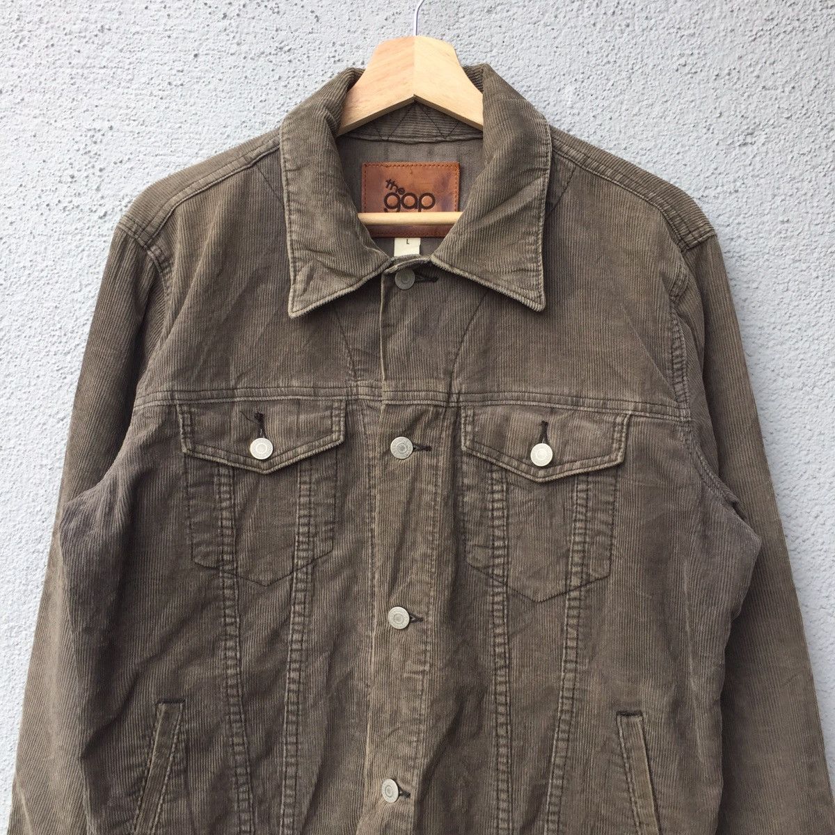 Gap × Japanese Brand × Vintage Vintage Gap Corduroy Trucker