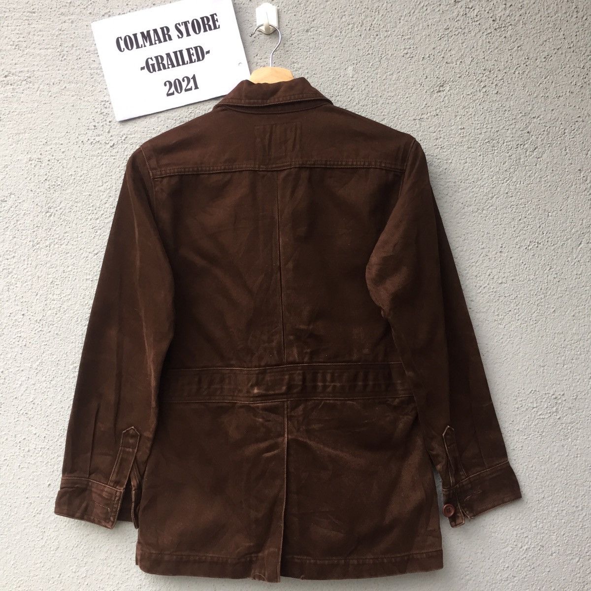 Big John Vintage BIG JOHN Tactical Pocket Denim Jacket Size US S / EU 44-46 / 1 - 13 Thumbnail