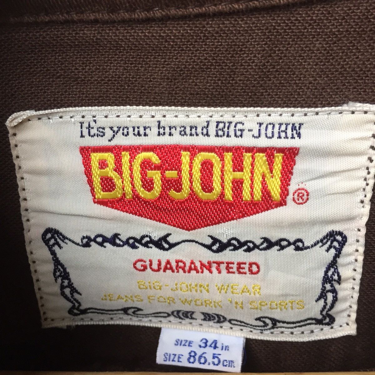 Big John Vintage BIG JOHN Tactical Pocket Denim Jacket Size US S / EU 44-46 / 1 - 9 Thumbnail