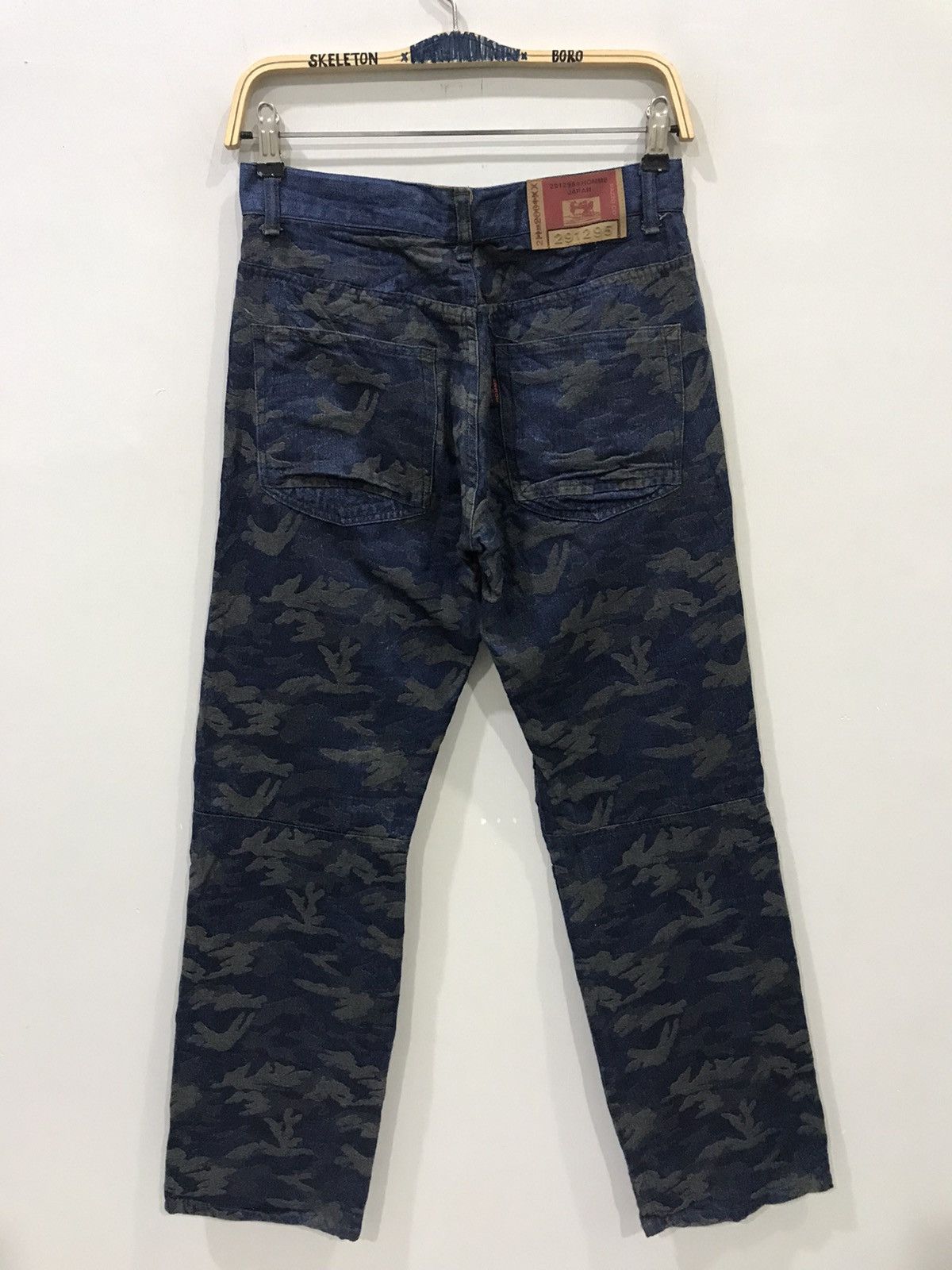 Japanese Brand × Seditionaries 291295 Japan Rare Designer Camo Knee Pad Soft Denim Size US 28 / EU 44 - 10 Thumbnail