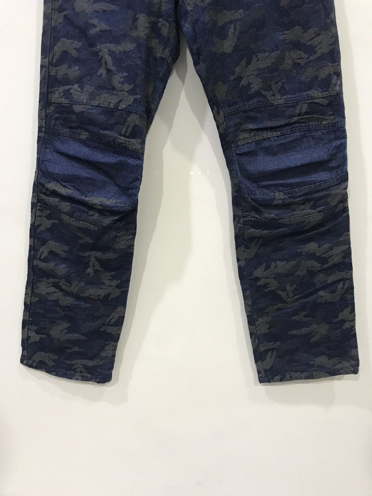 Japanese Brand × Seditionaries 291295 Japan Rare Designer Camo Knee Pad Soft Denim Size US 28 / EU 44 - 4 Thumbnail