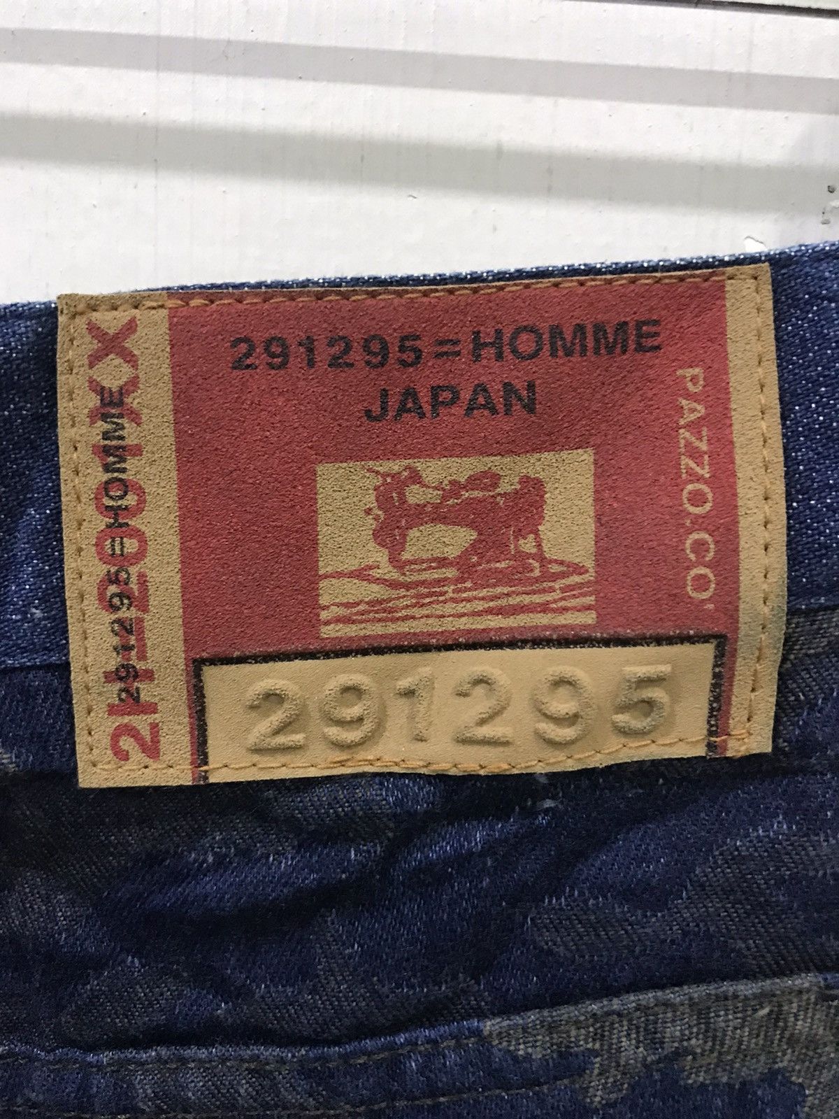 Japanese Brand × Seditionaries 291295 Japan Rare Designer Camo Knee Pad Soft Denim Size US 28 / EU 44 - 9 Thumbnail