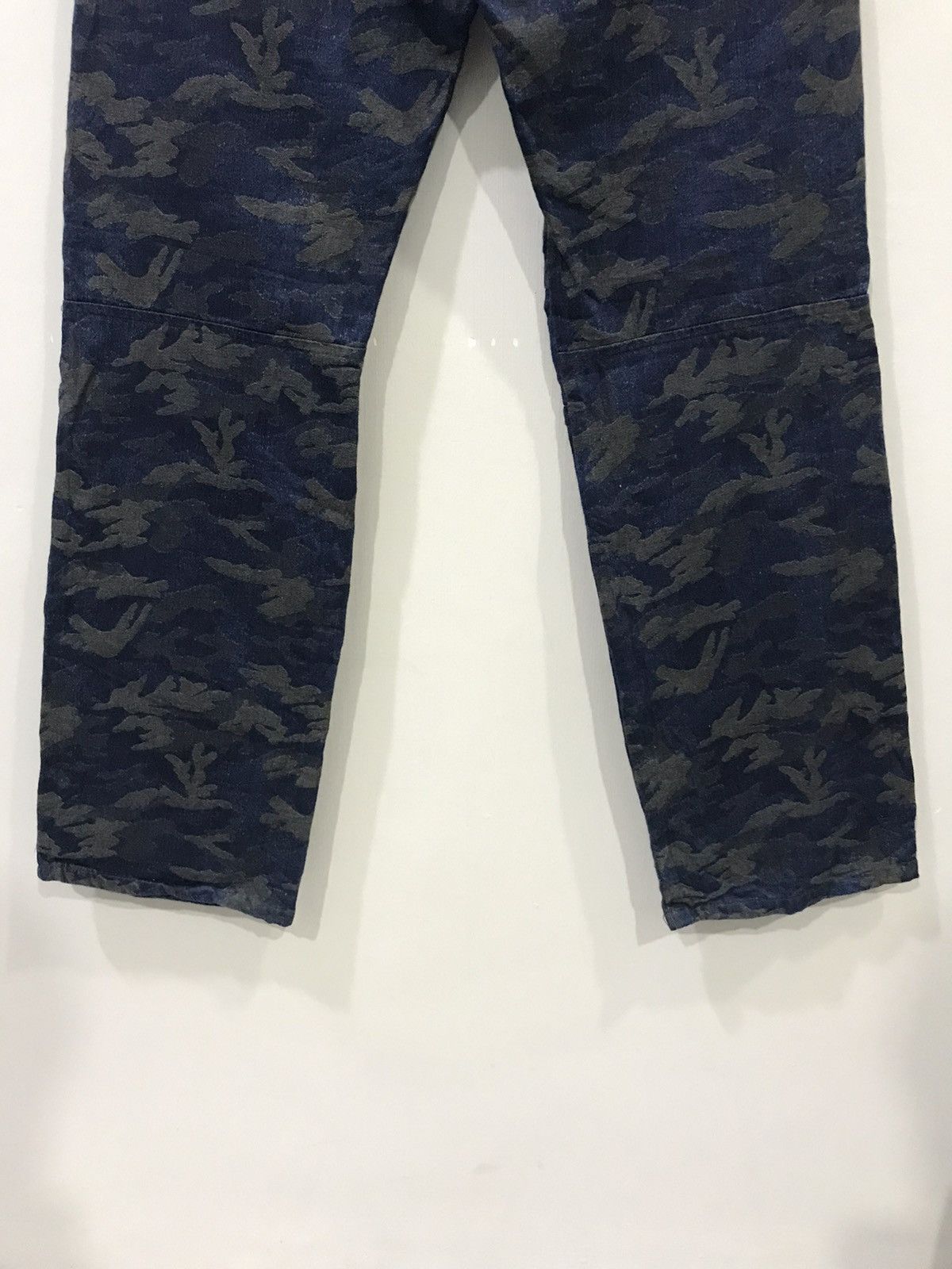 Japanese Brand × Seditionaries 291295 Japan Rare Designer Camo Knee Pad Soft Denim Size US 28 / EU 44 - 13 Thumbnail