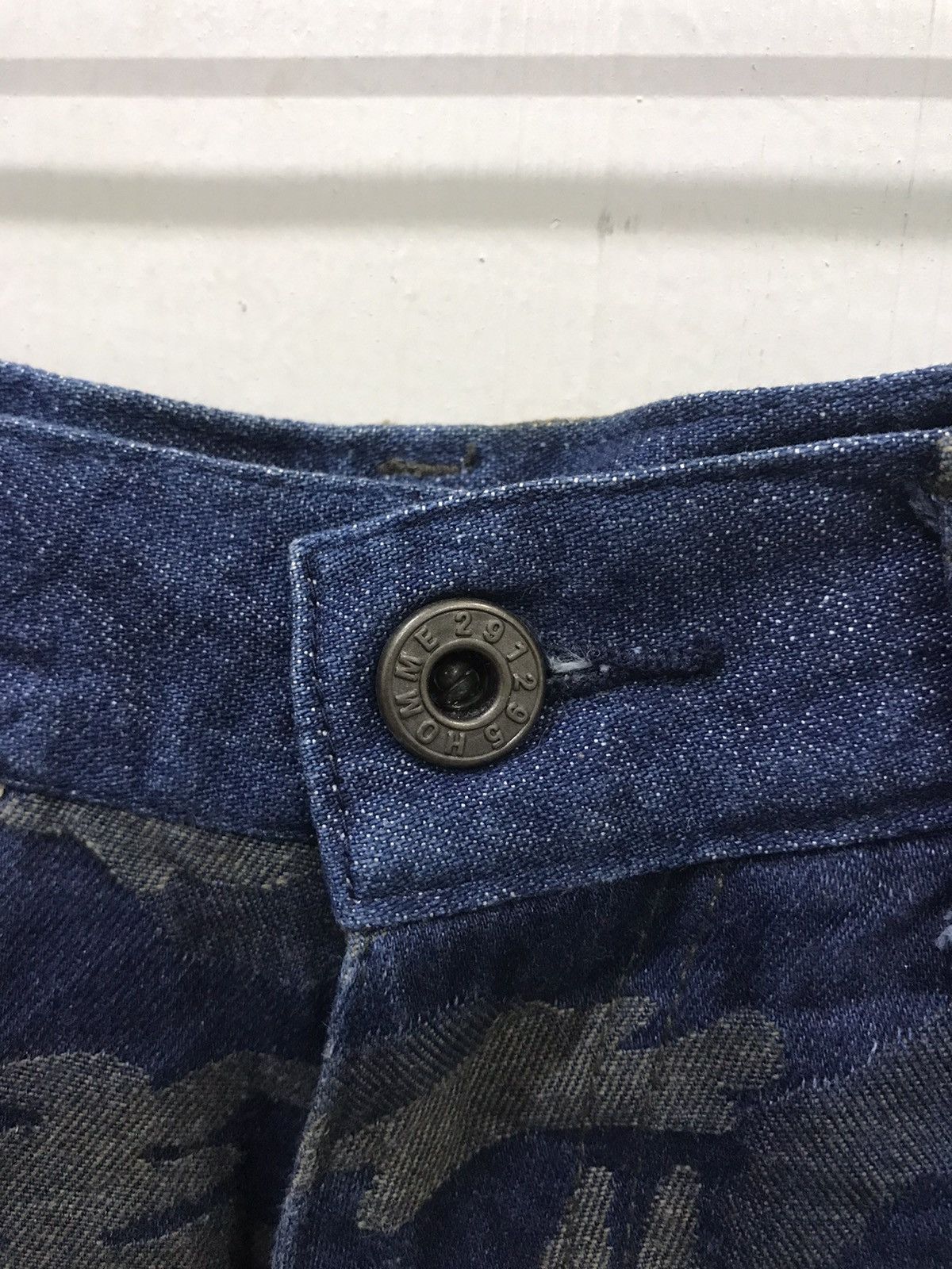 Japanese Brand × Seditionaries 291295 Japan Rare Designer Camo Knee Pad Soft Denim Size US 28 / EU 44 - 8 Thumbnail