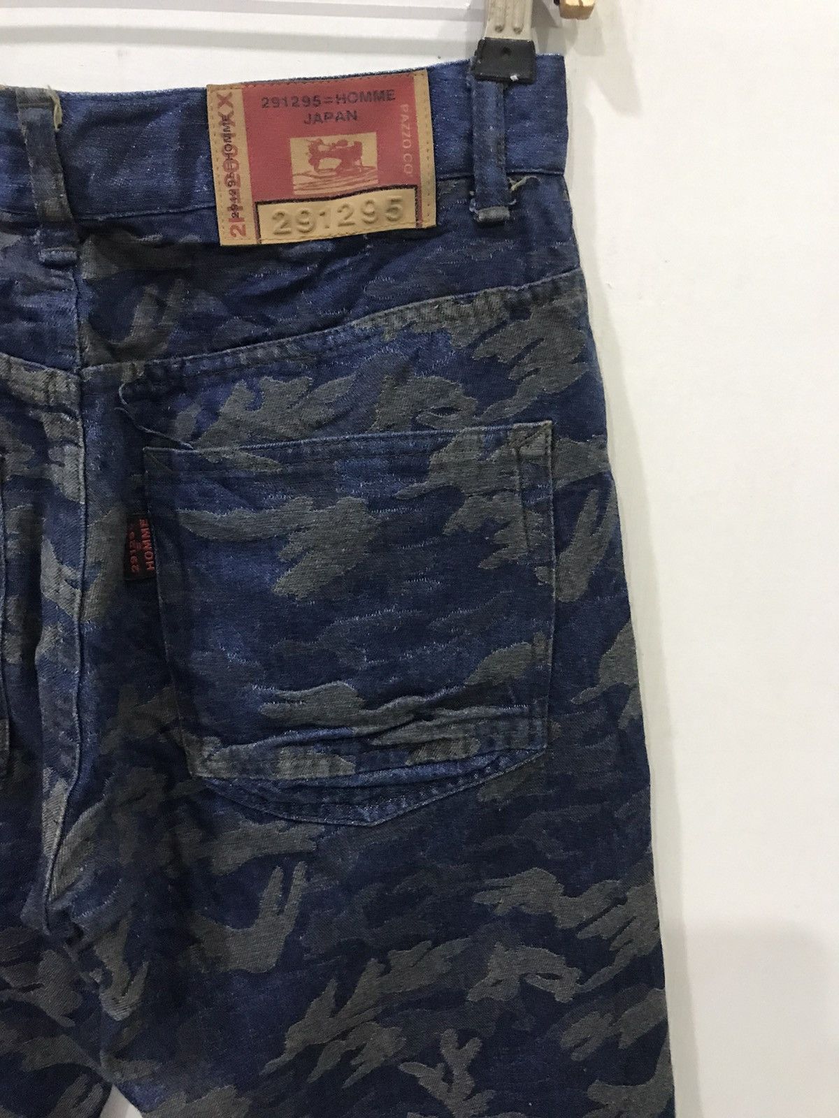 Japanese Brand × Seditionaries 291295 Japan Rare Designer Camo Knee Pad Soft Denim Size US 28 / EU 44 - 11 Thumbnail