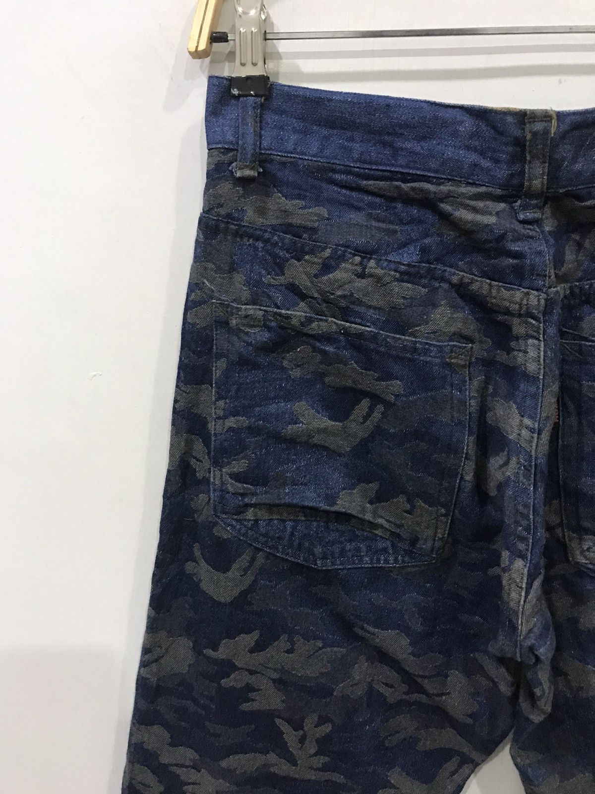 Japanese Brand × Seditionaries 291295 Japan Rare Designer Camo Knee Pad Soft Denim Size US 28 / EU 44 - 12 Thumbnail