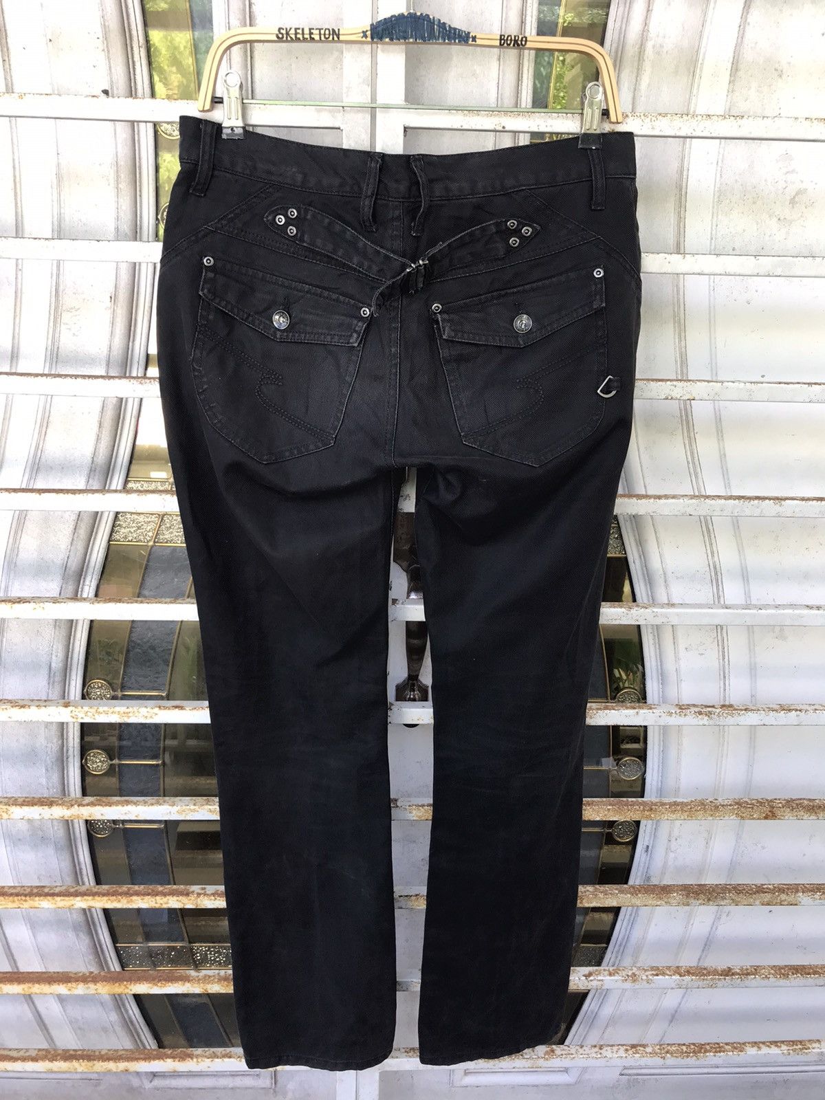Designer × Japanese Brand × Seditionaries semanticdesign Japan Poem Fades Slim Fit Denim Size US 32 / EU 48 - 9 Thumbnail