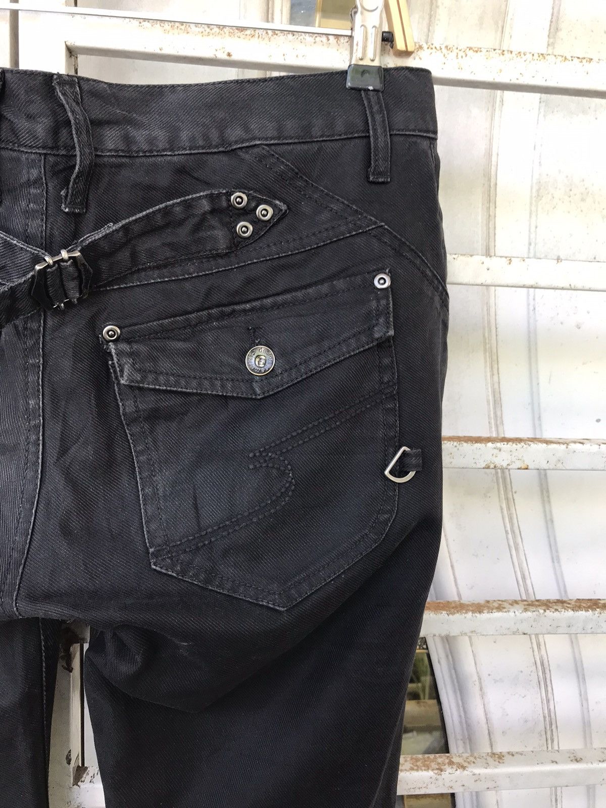 Designer × Japanese Brand × Seditionaries semanticdesign Japan Poem Fades Slim Fit Denim Size US 32 / EU 48 - 11 Thumbnail