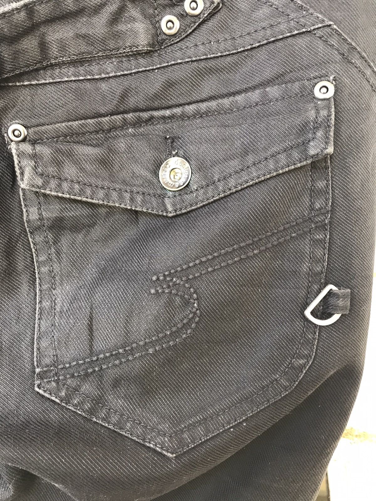 Designer × Japanese Brand × Seditionaries semanticdesign Japan Poem Fades Slim Fit Denim Size US 32 / EU 48 - 14 Thumbnail