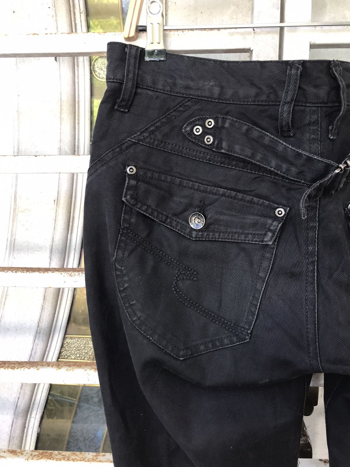 Designer × Japanese Brand × Seditionaries semanticdesign Japan Poem Fades Slim Fit Denim Size US 32 / EU 48 - 12 Thumbnail