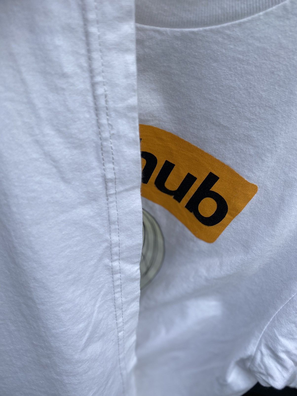 Anime × Other Bootleg Porn Hub Waifu Shirt Size US L / EU 52-54 / 3 - 5 Thumbnail