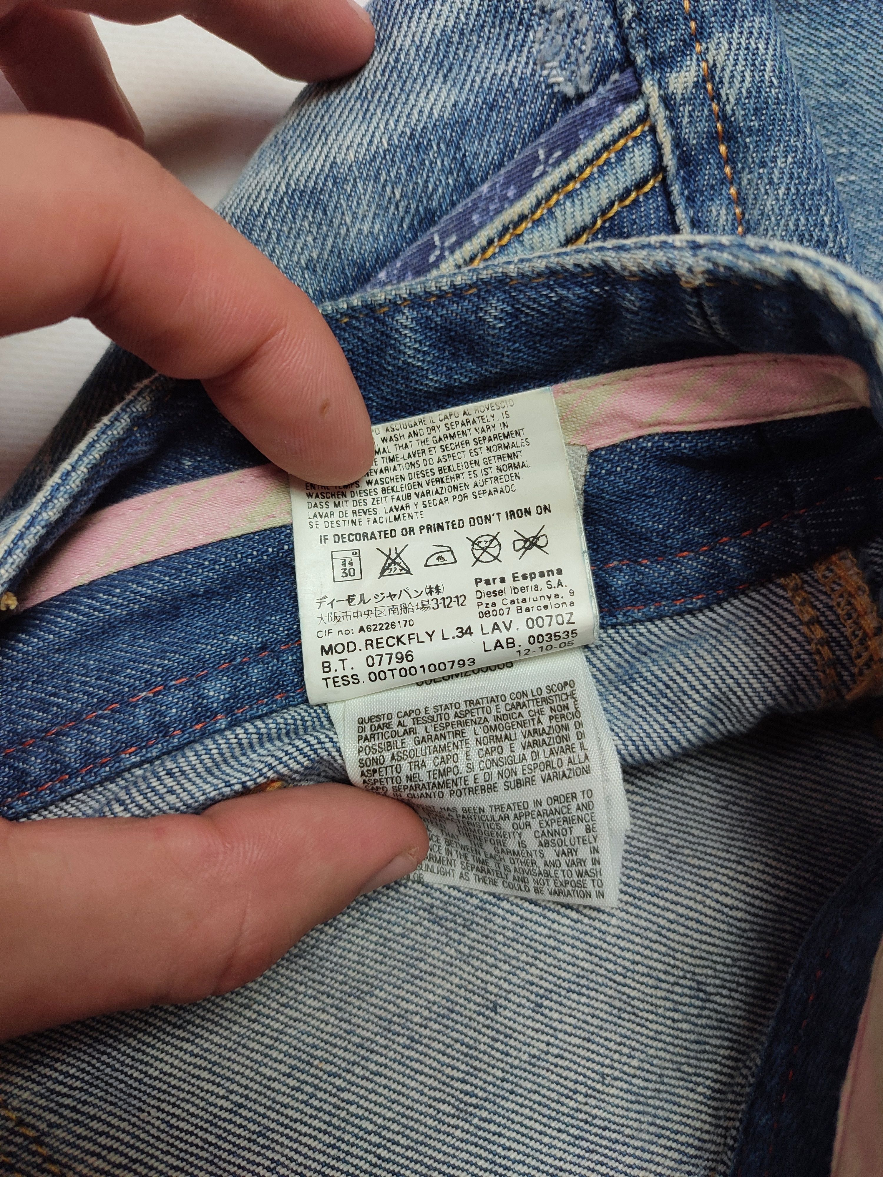 Diesel Diesel Reckfly Denim jeans Size 31" - 7 Thumbnail