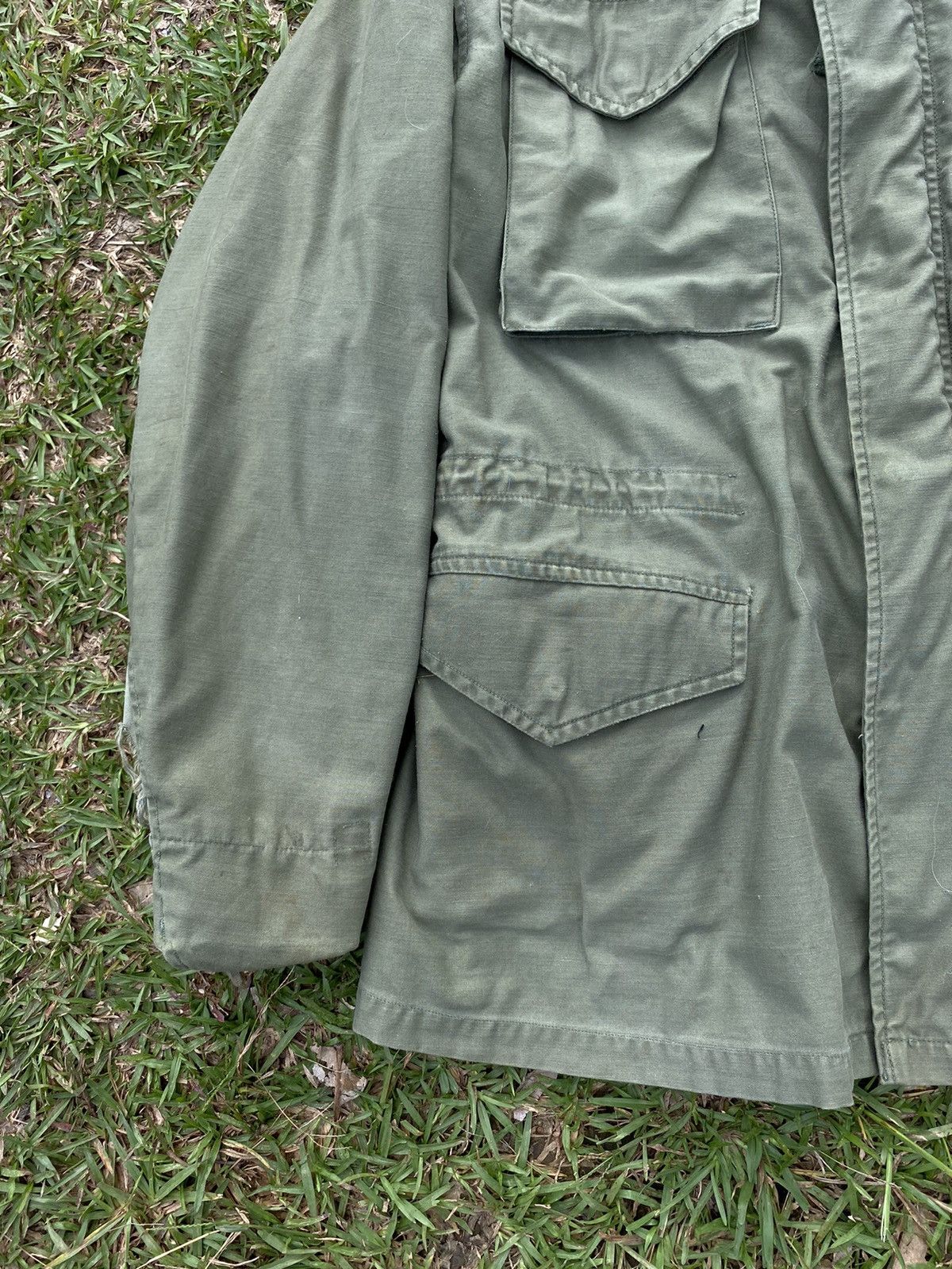 Vintage Vintage US Army Button Up Parka Jacket Size US L / EU 52-54 / 3 - 6 Thumbnail