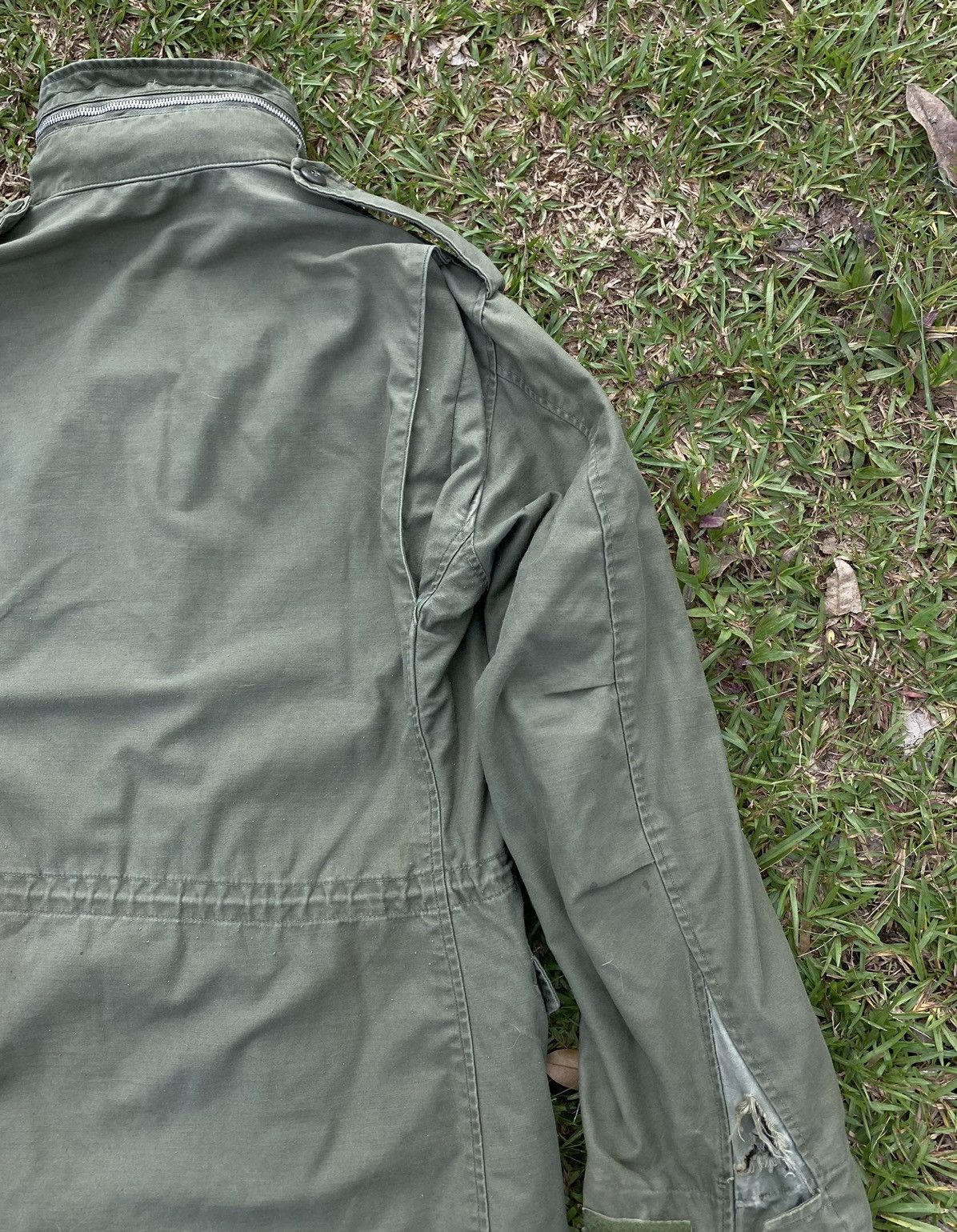 Vintage Vintage US Army Button Up Parka Jacket Size US L / EU 52-54 / 3 - 11 Thumbnail