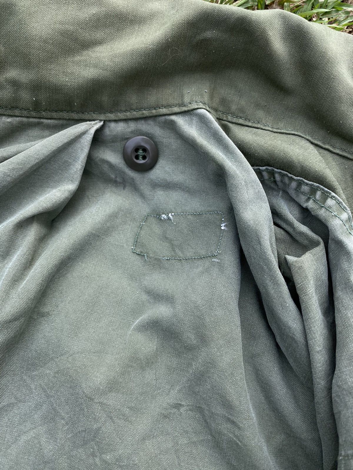 Vintage Vintage US Army Button Up Parka Jacket Size US L / EU 52-54 / 3 - 15 Thumbnail