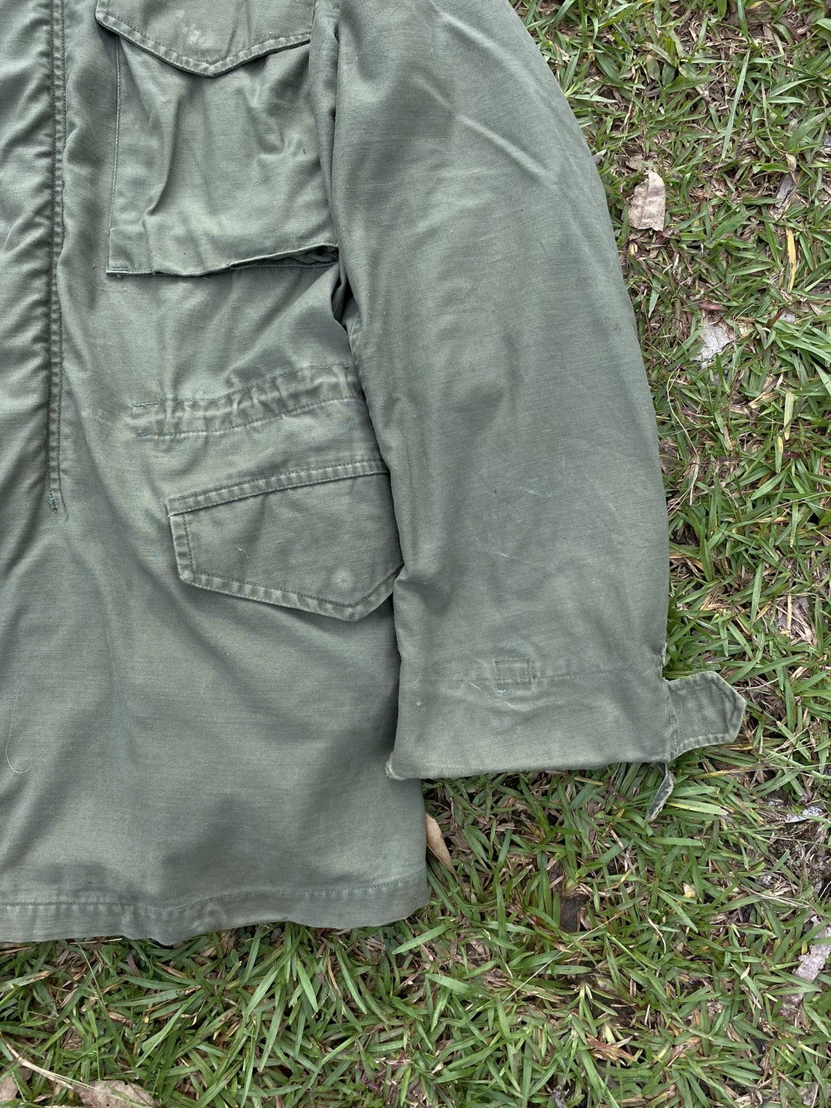 Vintage Vintage US Army Button Up Parka Jacket Size US L / EU 52-54 / 3 - 5 Thumbnail