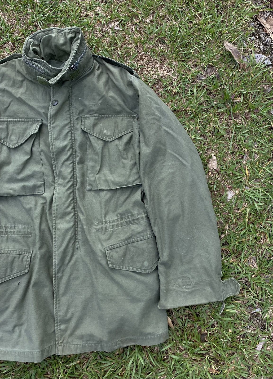 Vintage Vintage US Army Button Up Parka Jacket Size US L / EU 52-54 / 3 - 2 Thumbnail