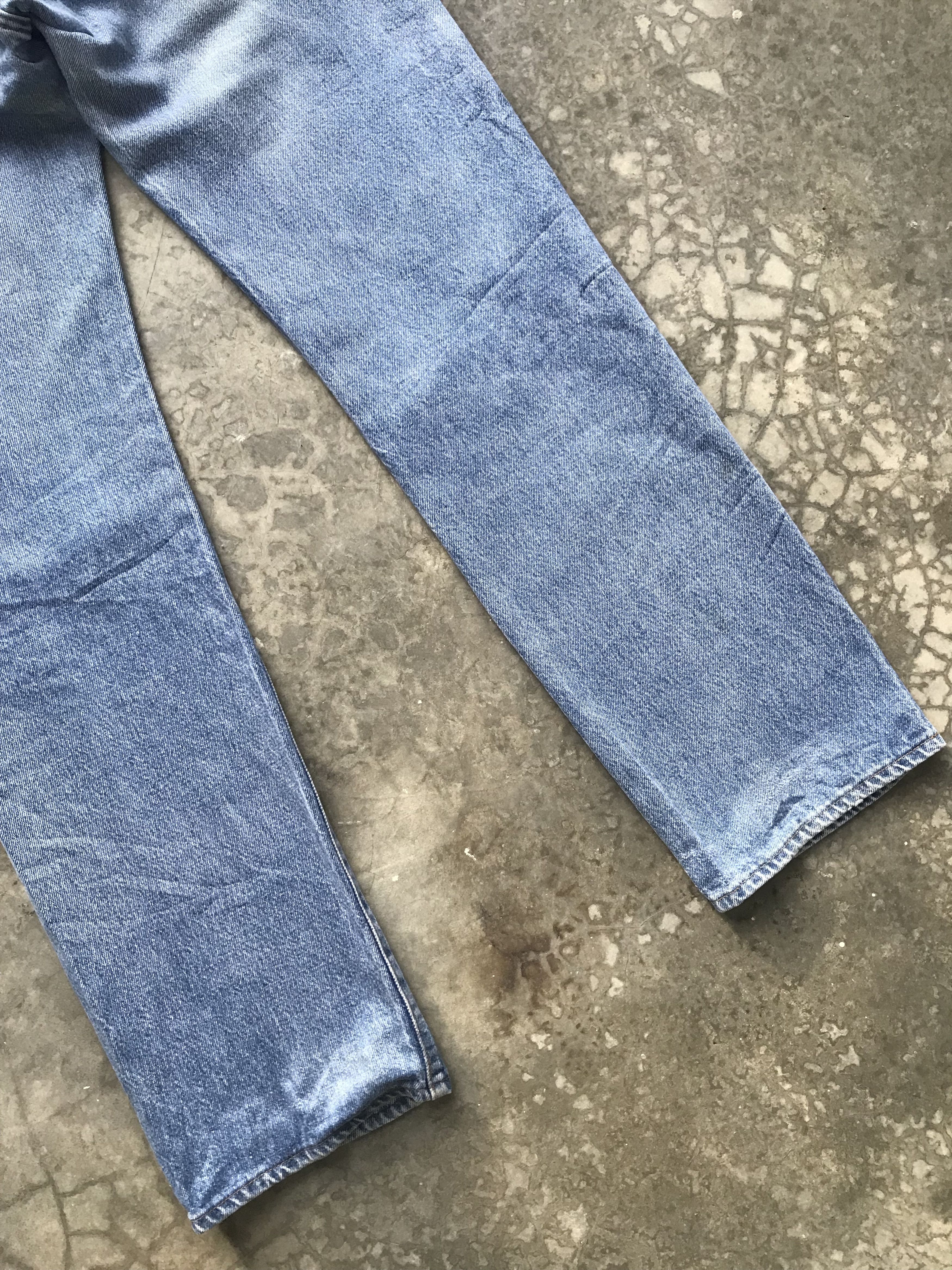 Levi's Vintage 90s Grunge Levis 501 "Kurt Cobain" Distressed Denim Size US 29 - 11 Thumbnail