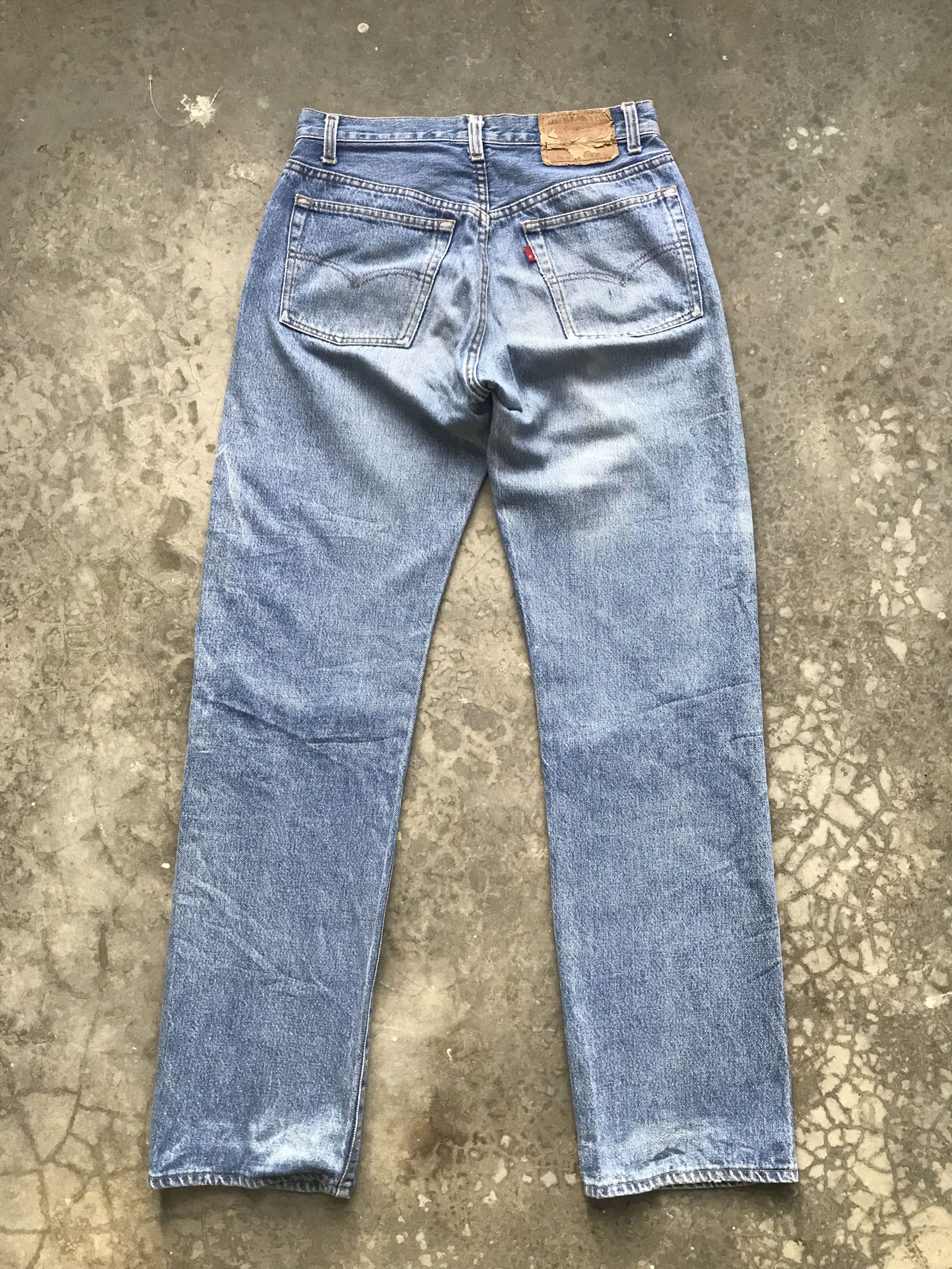 Levi's Vintage 90s Grunge Levis 501 "Kurt Cobain" Distressed Denim Size US 29 - 2 Thumbnail