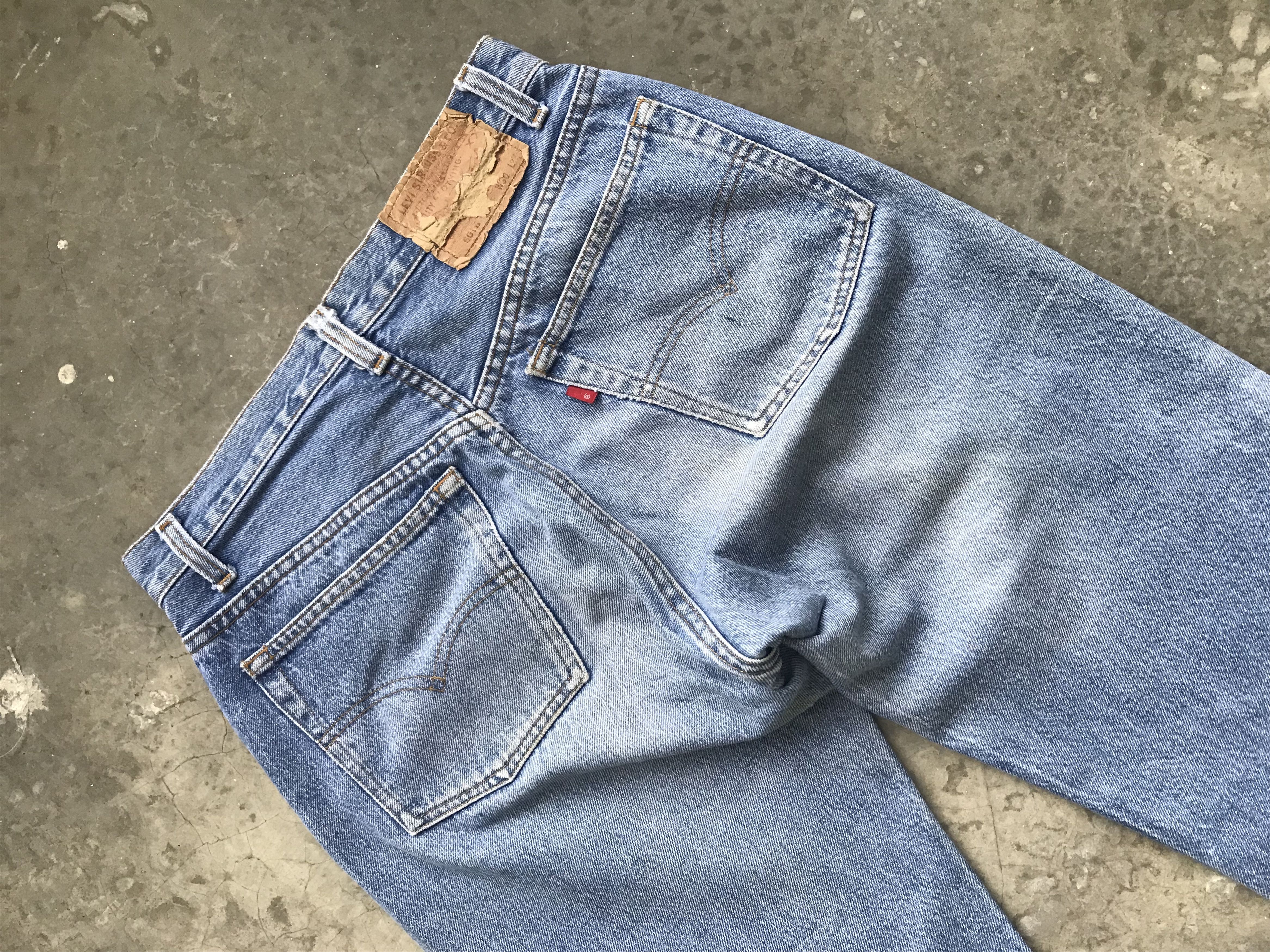 Levi's Vintage 90s Grunge Levis 501 "Kurt Cobain" Distressed Denim Size US 29 - 10 Thumbnail
