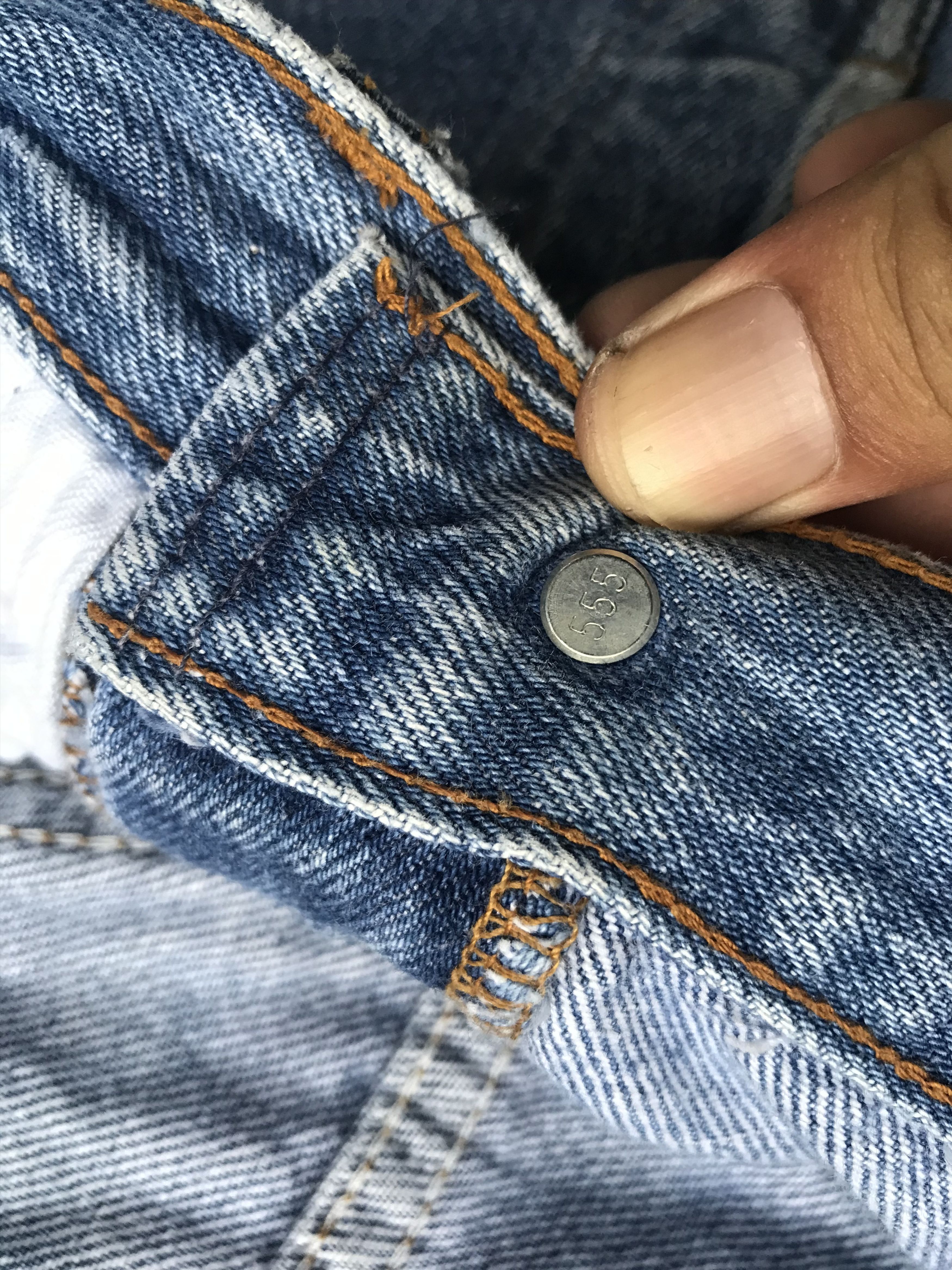 Levi's Vintage 90s Grunge Levis 501 "Kurt Cobain" Distressed Denim Size US 29 - 8 Thumbnail