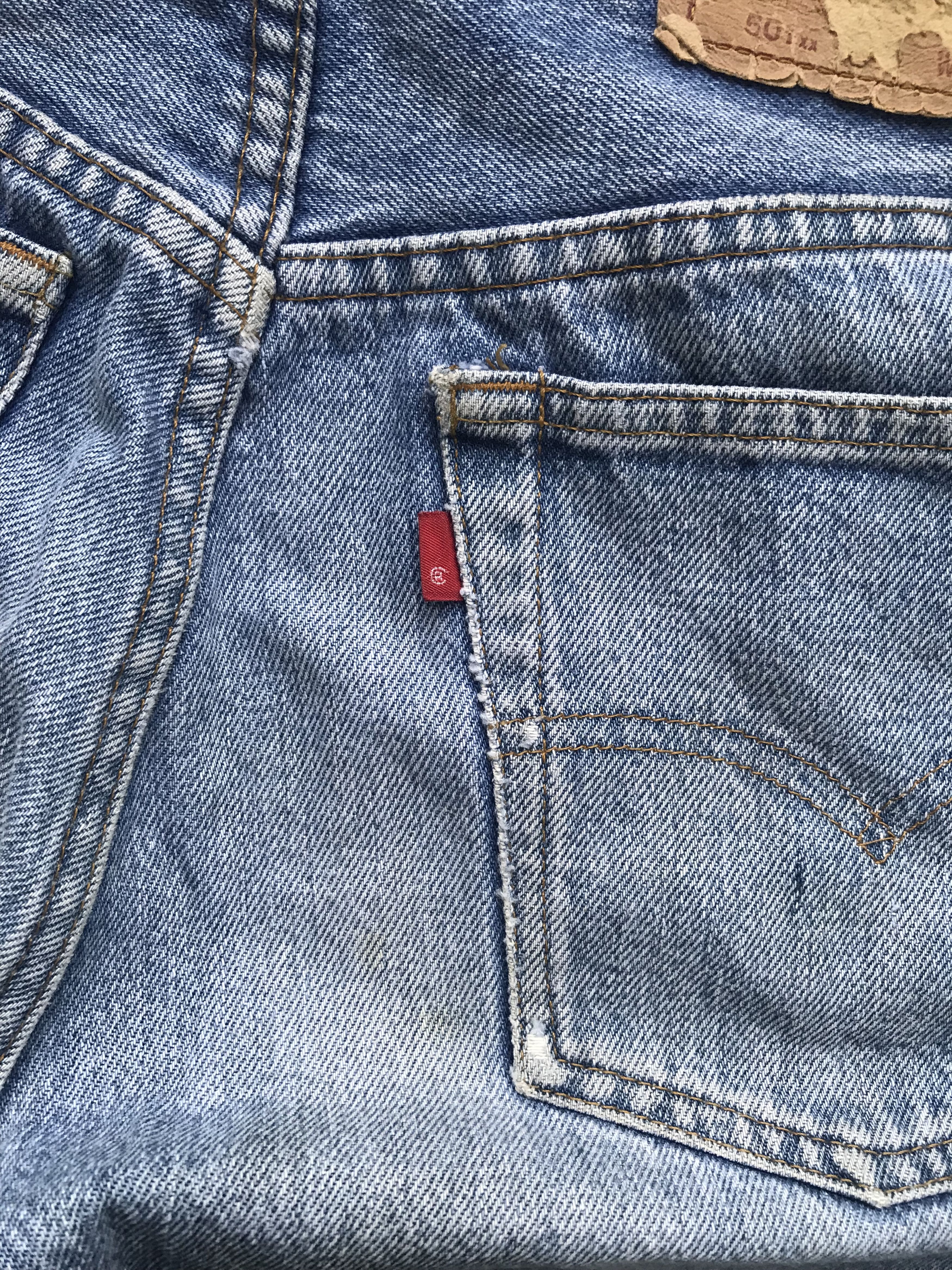 Levi's Vintage 90s Grunge Levis 501 "Kurt Cobain" Distressed Denim Size US 29 - 12 Thumbnail