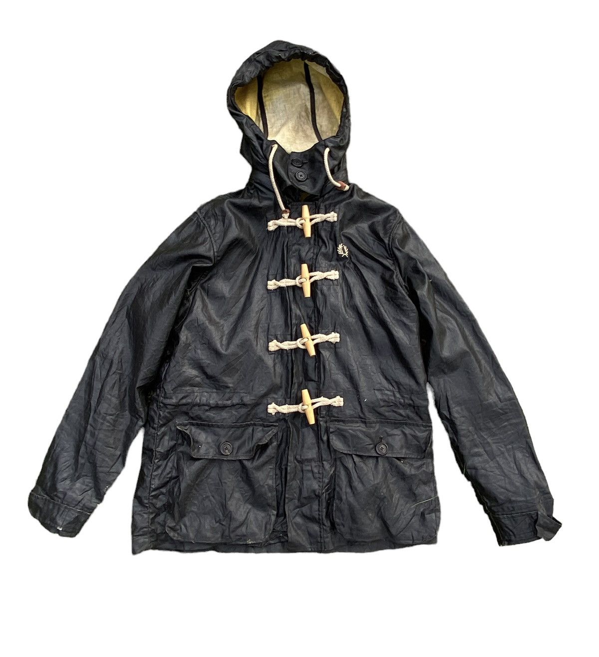 Fred Perry Fred Perry Barbour Utility Waxed Jacket Size US L / EU 52-54 / 3 - 1 Thumbnail