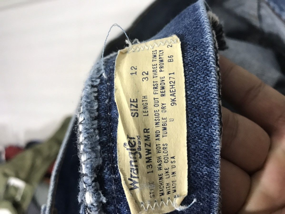 Vintage × Wrangler Vintage 70s Wrangler Denim Made in USA Rare Size US 28 / EU 44 - 11 Thumbnail