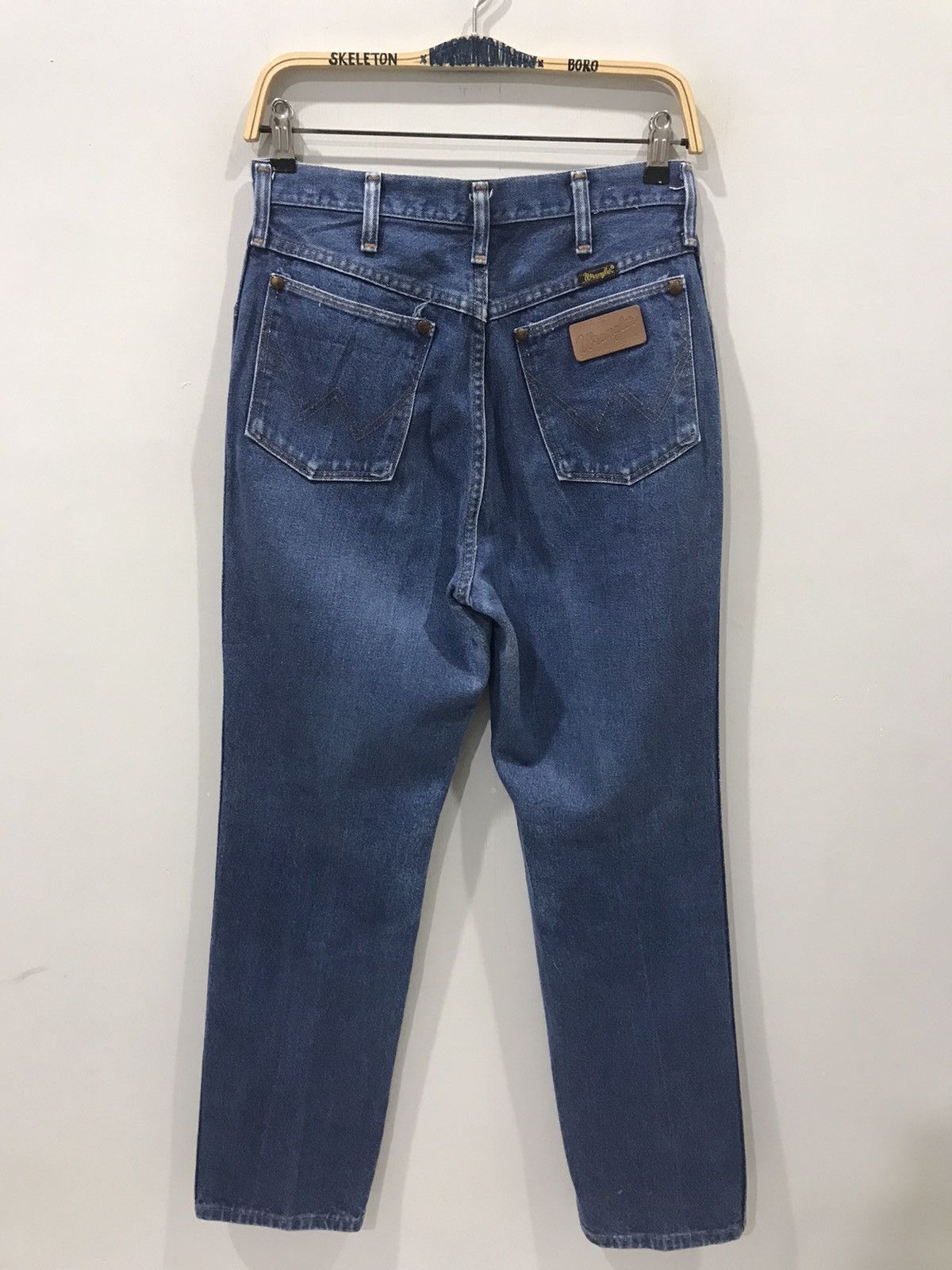 Vintage × Wrangler Vintage 70s Wrangler Denim Made in USA Rare Size US 28 / EU 44 - 7 Thumbnail