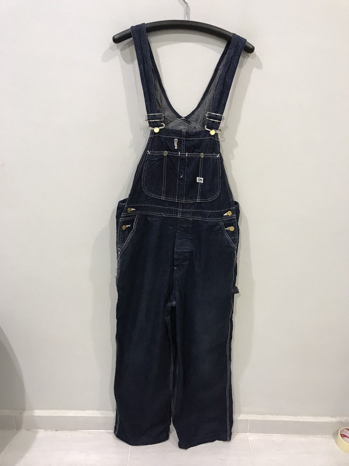 Lee 🔥FOR W33-W34🔥Lee Work Wear Denim Overall Size US 36 / EU 52 - 3 Thumbnail