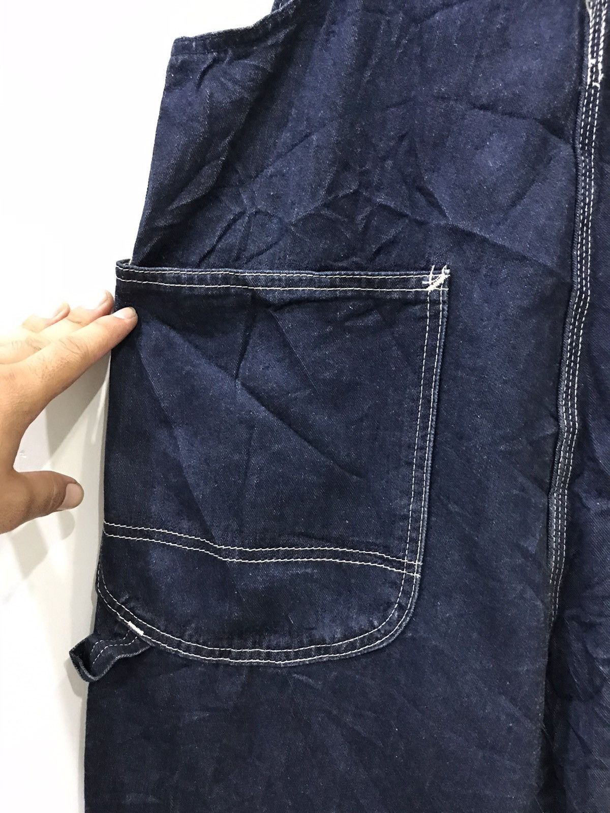 Lee 🔥FOR W33-W34🔥Lee Work Wear Denim Overall Size US 36 / EU 52 - 13 Thumbnail