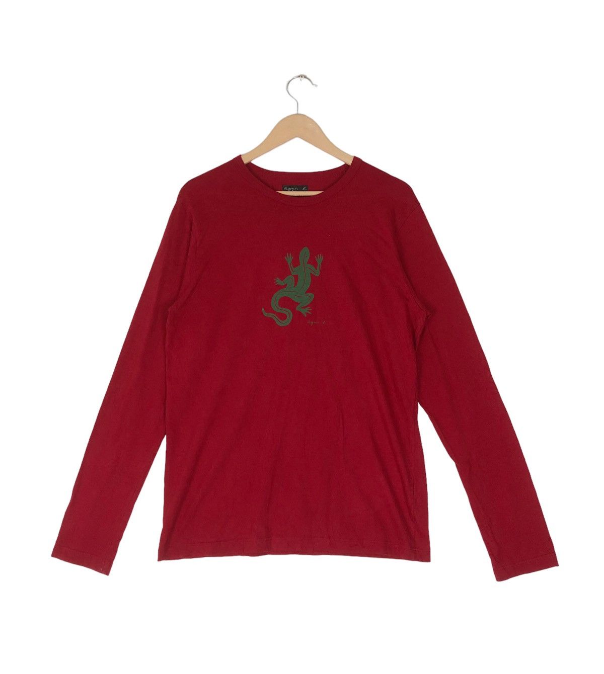 agnes b. Agnes B. homme Paris Longsleeve T Shirt Size US L / EU 52-54 / 3 - 1 Thumbnail