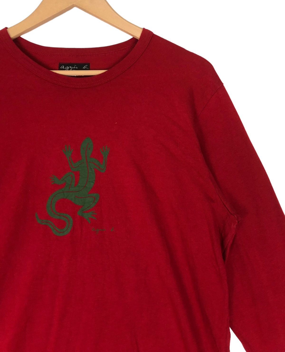 agnes b. Agnes B. homme Paris Longsleeve T Shirt Size US L / EU 52-54 / 3 - 5 Thumbnail