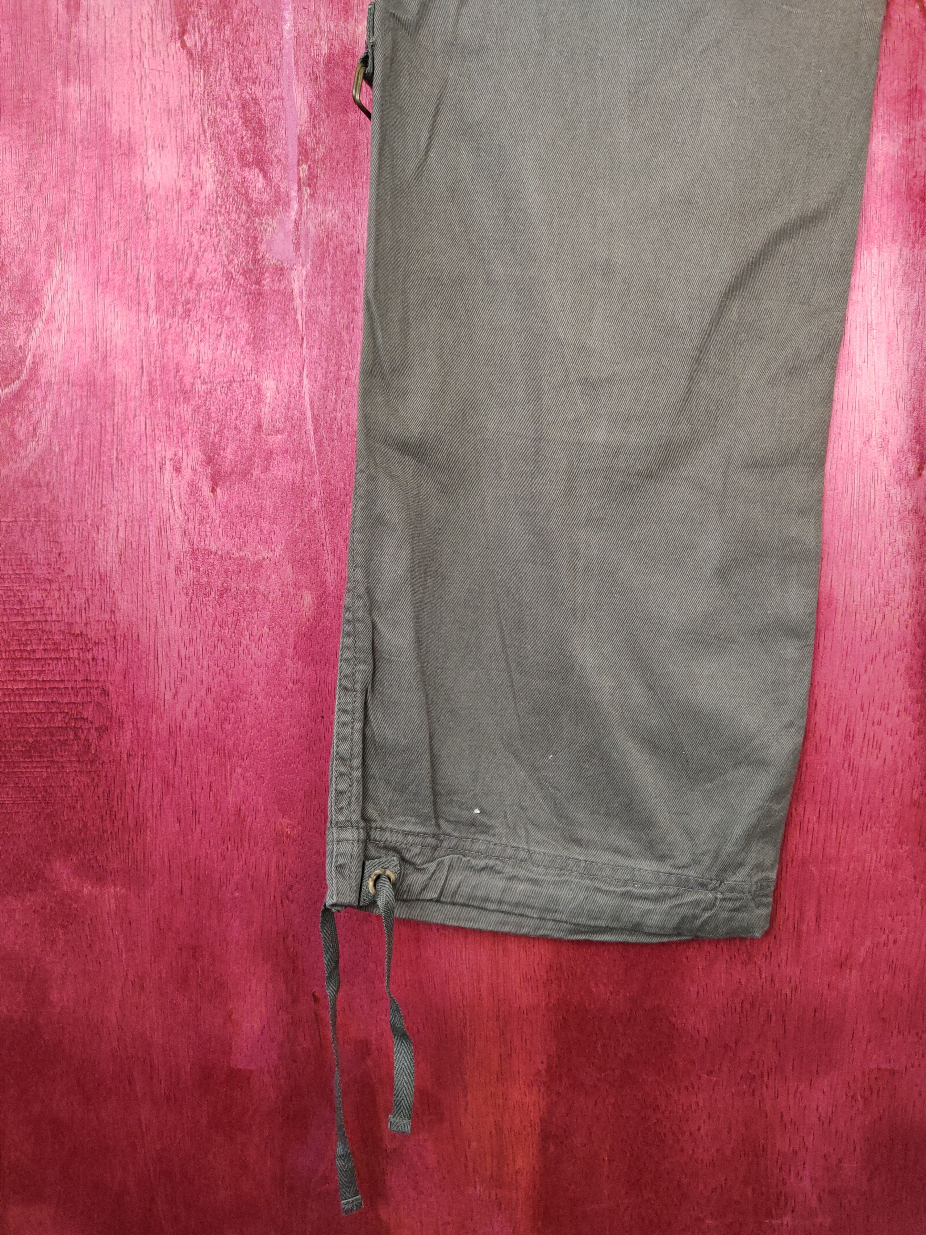 Japanese Brand × Vintage Japan Dark Green Multi Pocket Tactical Cargo Pants #S465 Size US 30 / EU 46 - 9 Thumbnail