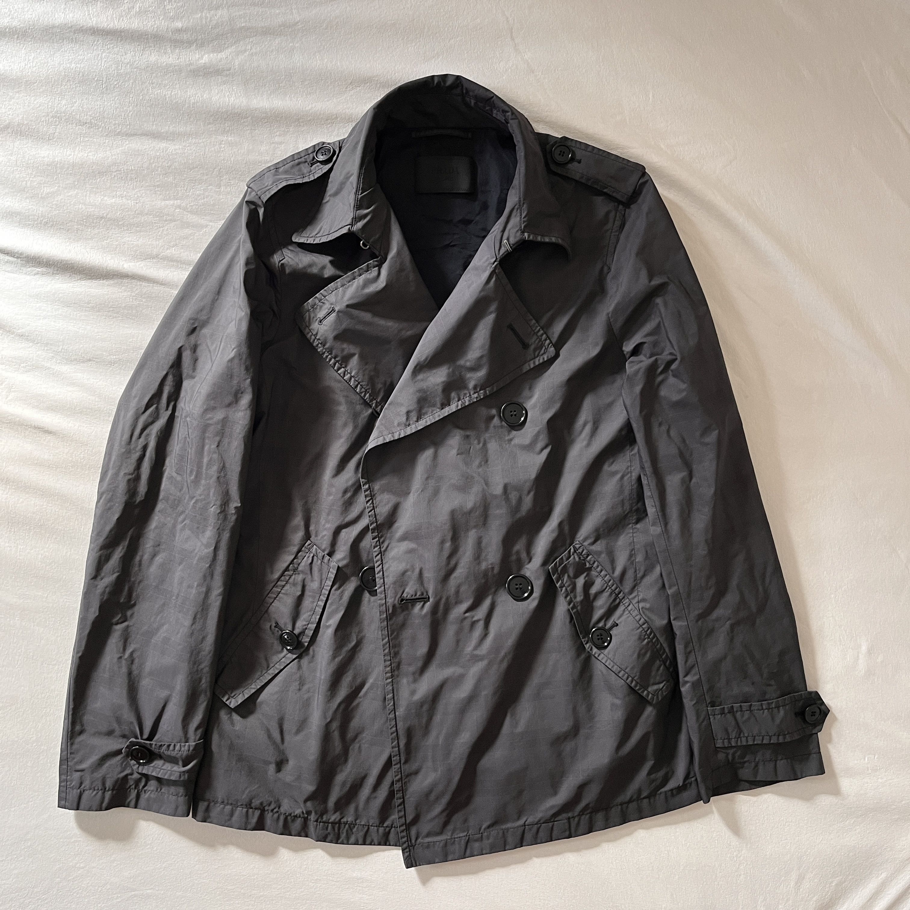 Prada S/S 2010 Checkered trench coat