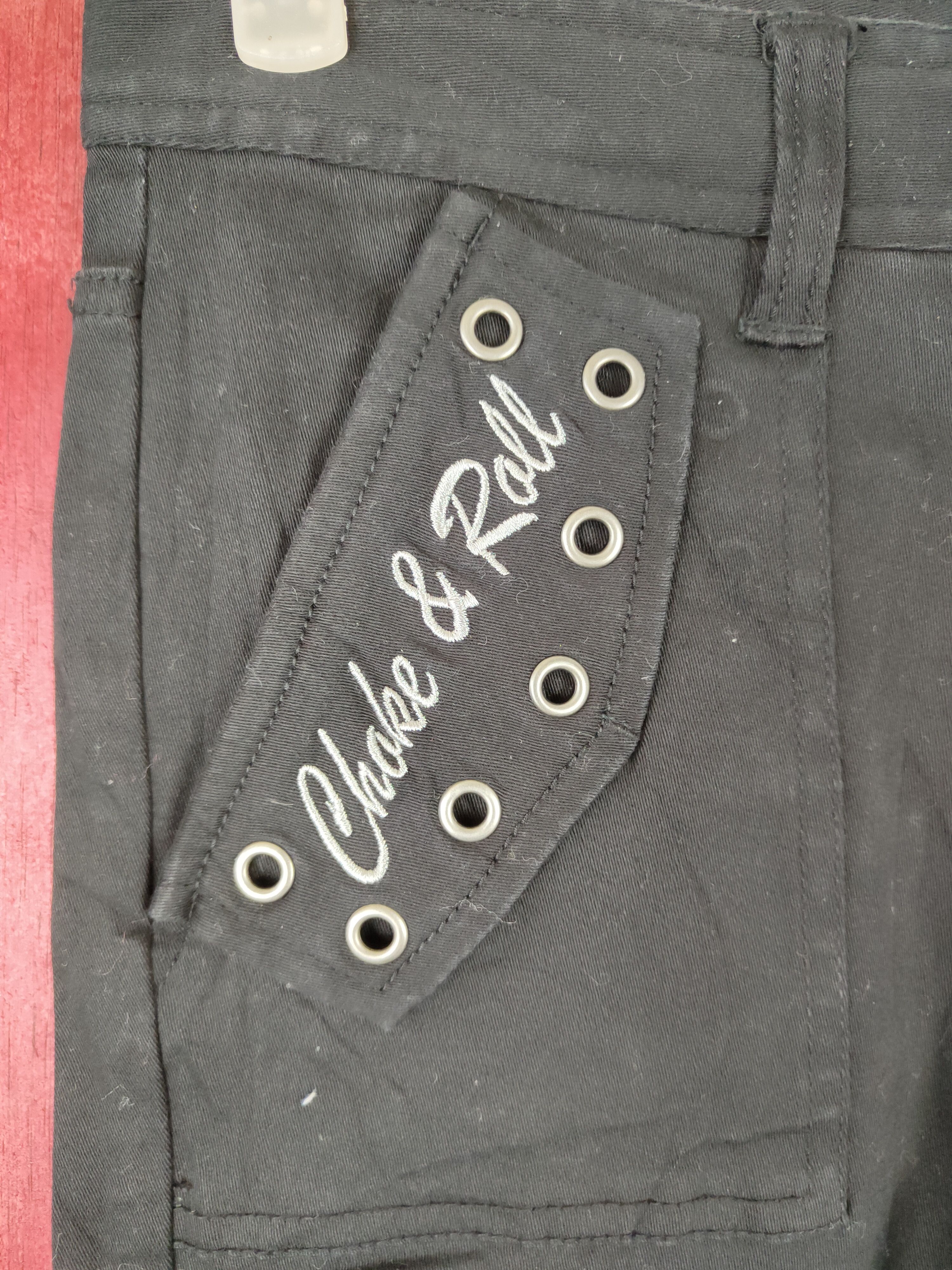 Japanese Brand × Seditionaries DL Badnews Black Multi Pocket Tactical Cargo Pants #S476 Size 28" / US 6 / IT 42 - 3 Thumbnail