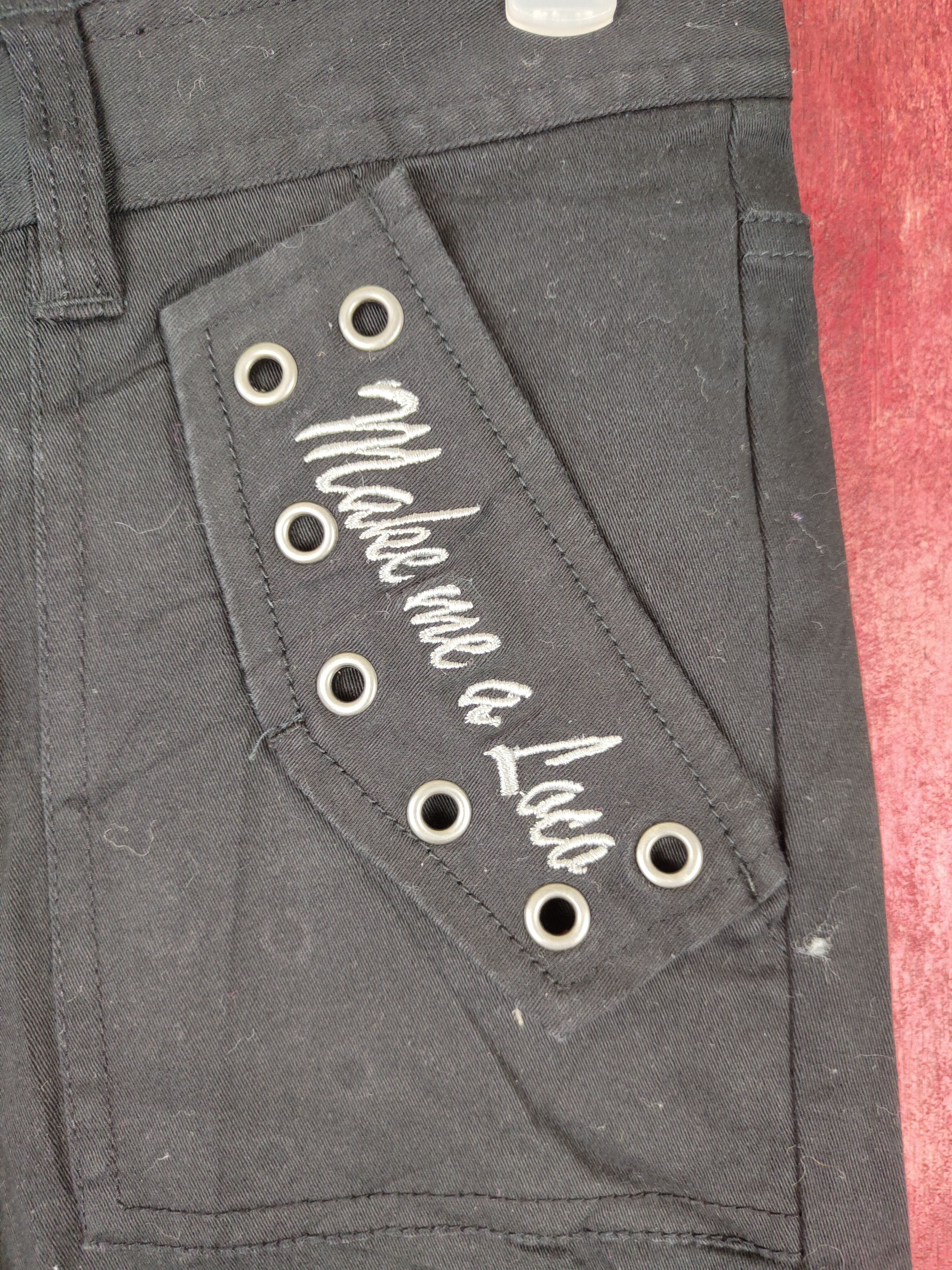 Japanese Brand × Seditionaries DL Badnews Black Multi Pocket Tactical Cargo Pants #S476 Size 28" / US 6 / IT 42 - 4 Thumbnail