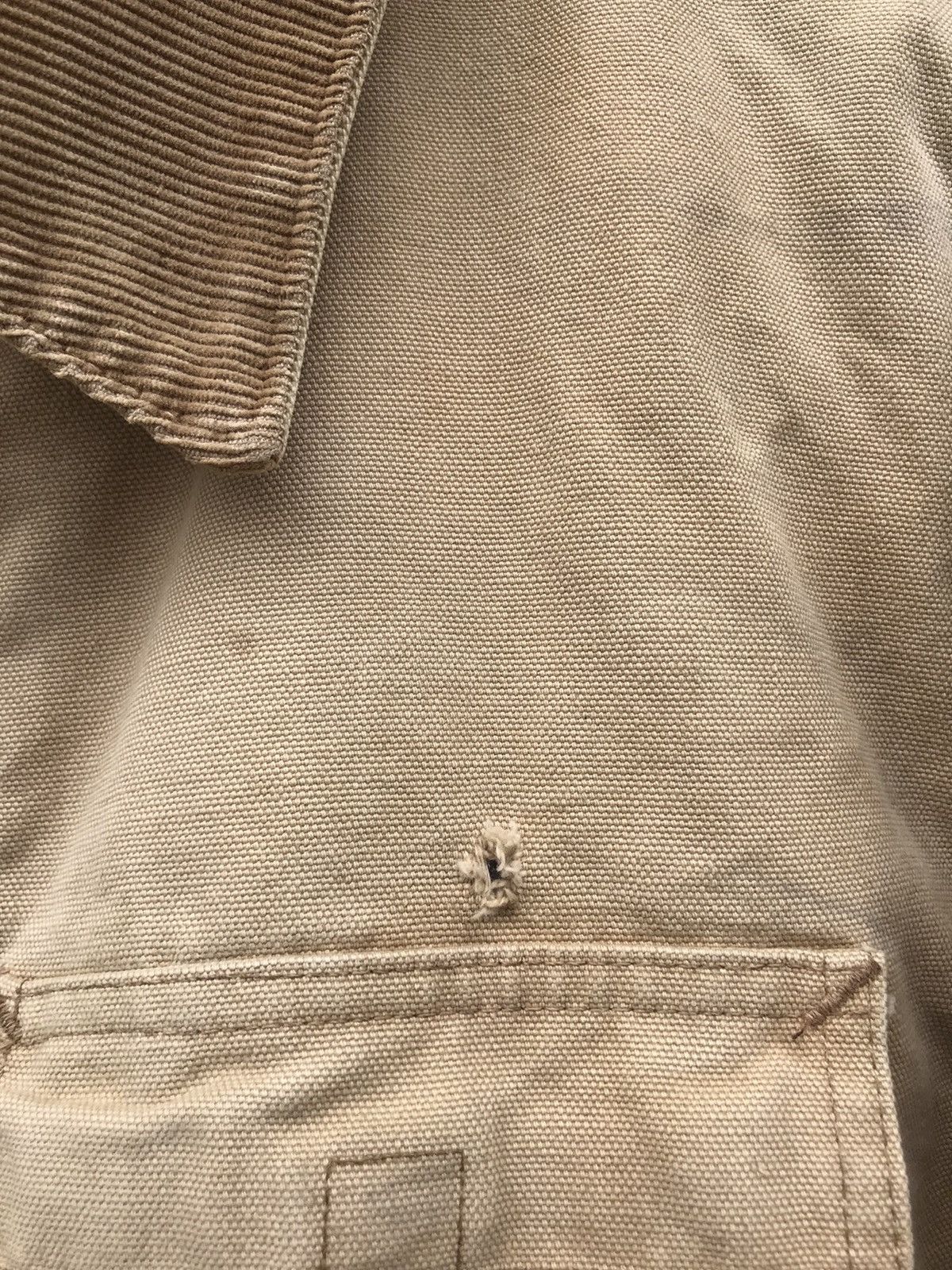 Carhartt × Carhartt Wip × Vintage ❗️Vintage 90’s Carhartt Sun Faded Zipper Jacket❗️ Size US XL / EU 56 / 4 - 10 Thumbnail