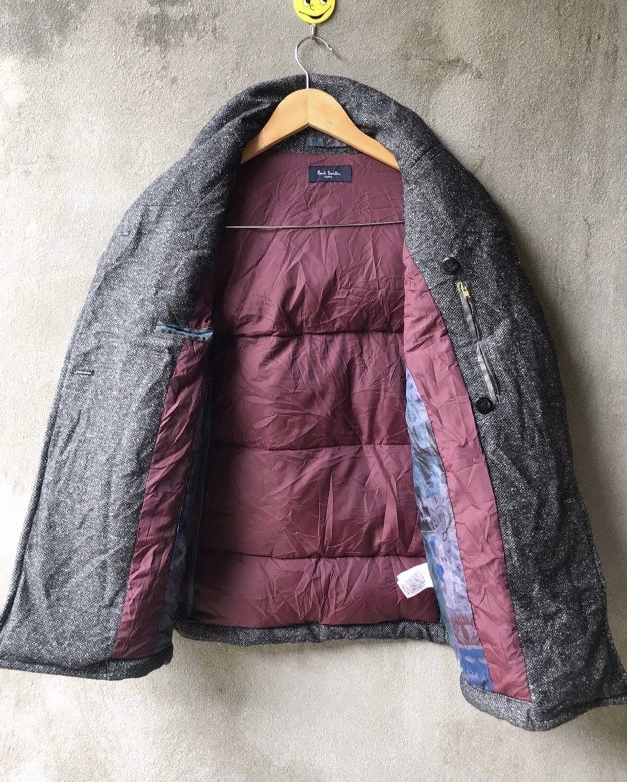 Japanese Brand × Paul Smith Paul Smith Down Puffer Wool Jacket Size US M / EU 48-50 / 2 - 2 Thumbnail