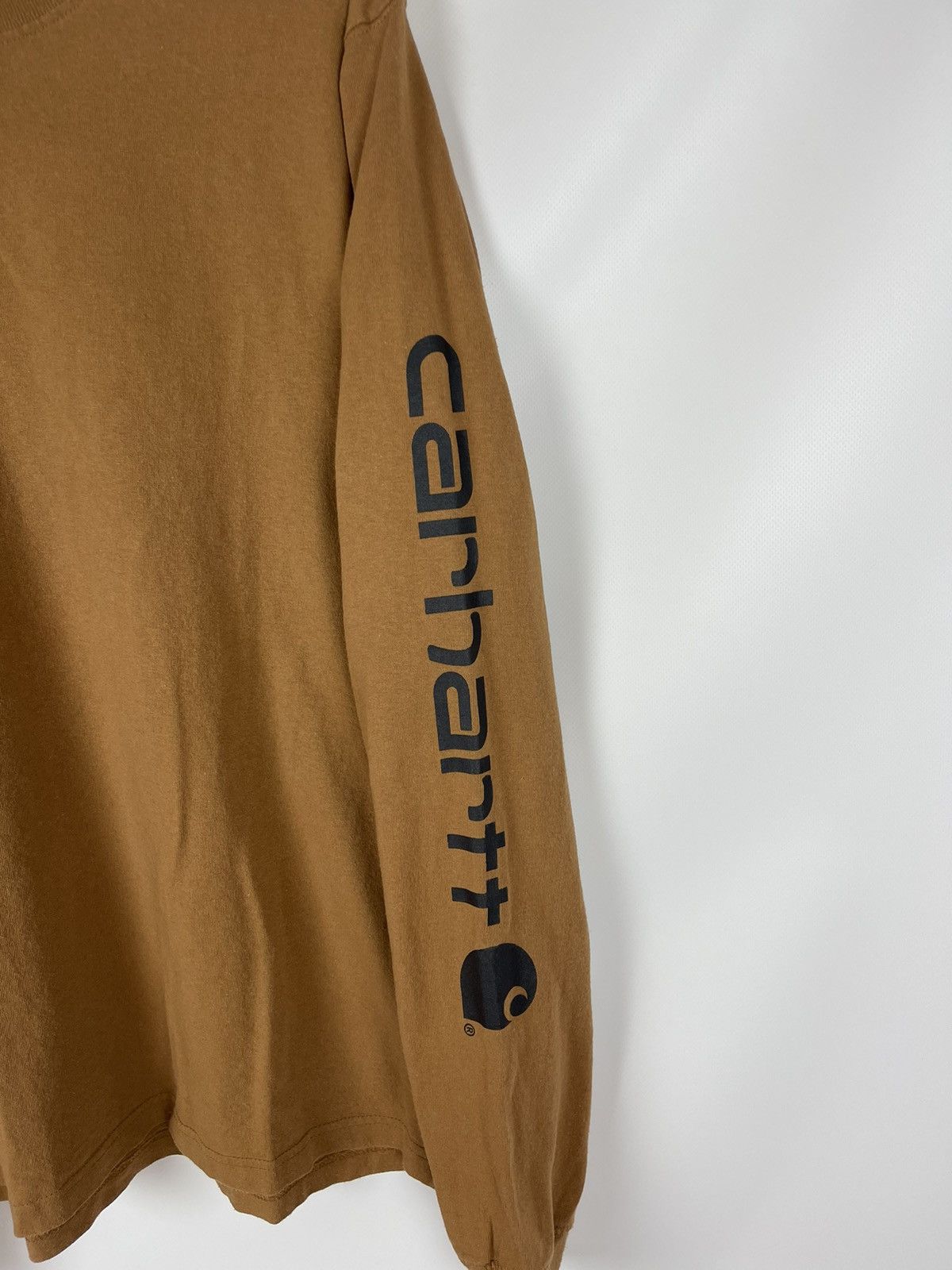 Carhartt Carhartt Big logo relaxed fit big logo long sleeve tee shirt Size US M / EU 48-50 / 2 - 4 Thumbnail