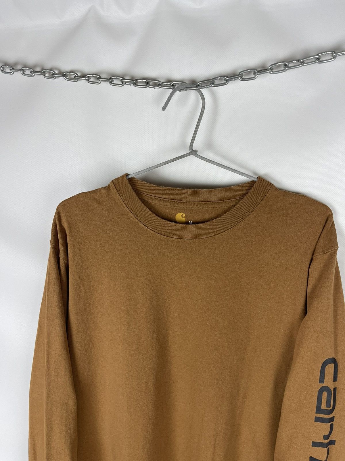 Carhartt Carhartt Big logo relaxed fit big logo long sleeve tee shirt Size US M / EU 48-50 / 2 - 5 Thumbnail
