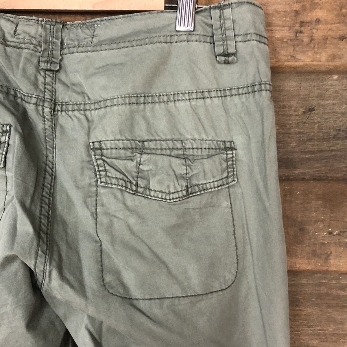 L.O.G.G. H&M LOGG multi pocket tactical Green Cargo Pants #4996 Size US 30 / EU 46 - 15 Thumbnail