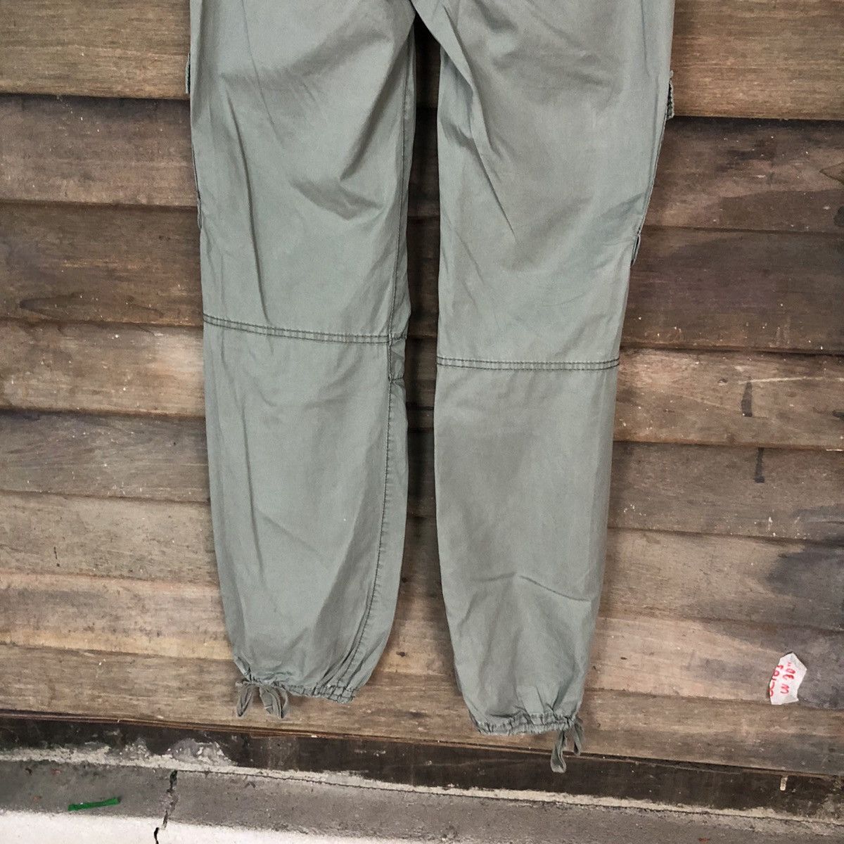 L.O.G.G. H&M LOGG multi pocket tactical Green Cargo Pants #4996 Size US 30 / EU 46 - 13 Thumbnail