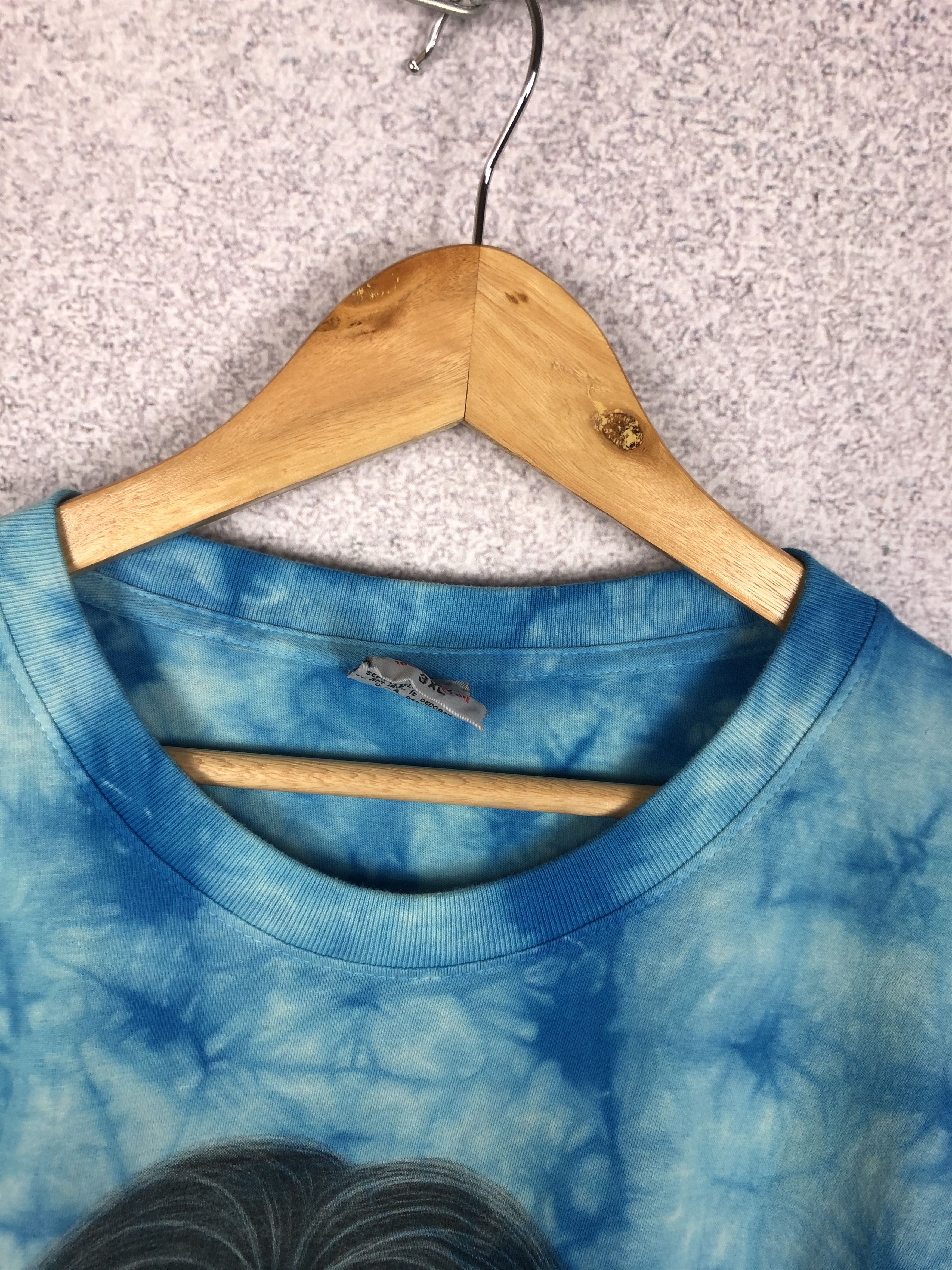 Vintage Vintage USA Women & Wolf tie-dye shirt American style 3XL Size US XXL / EU 58 / 5 - 5 Thumbnail