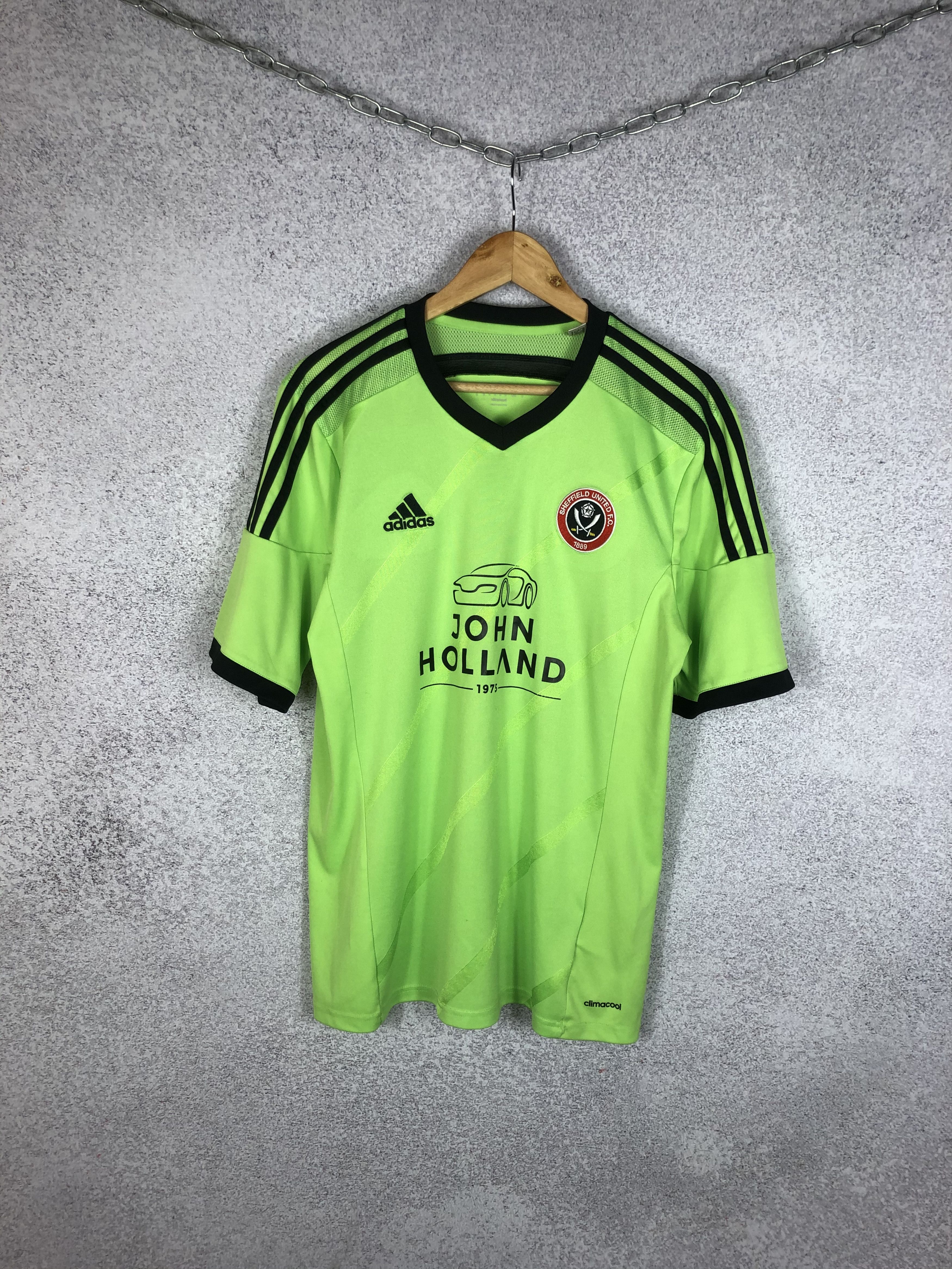 Vintage Adidas Sheffield 2015-2016 Away Soccer Jersey Football Shirt Size US M / EU 48-50 / 2 - 1 Thumbnail