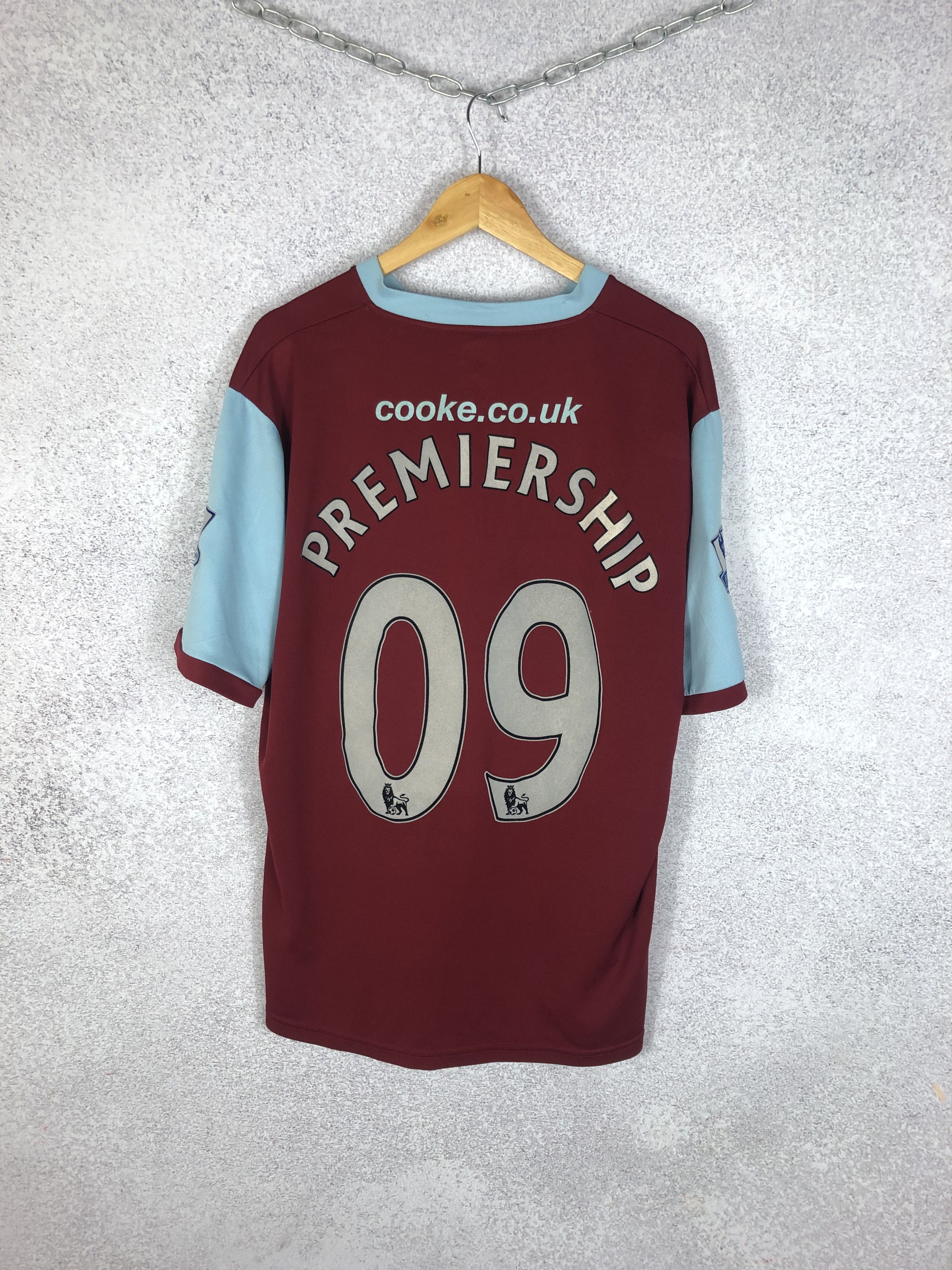Vintage Burnley 2009 Special Errea Soccer Jersey Football Shirt Size US XXL / EU 58 / 5 - 2 Thumbnail