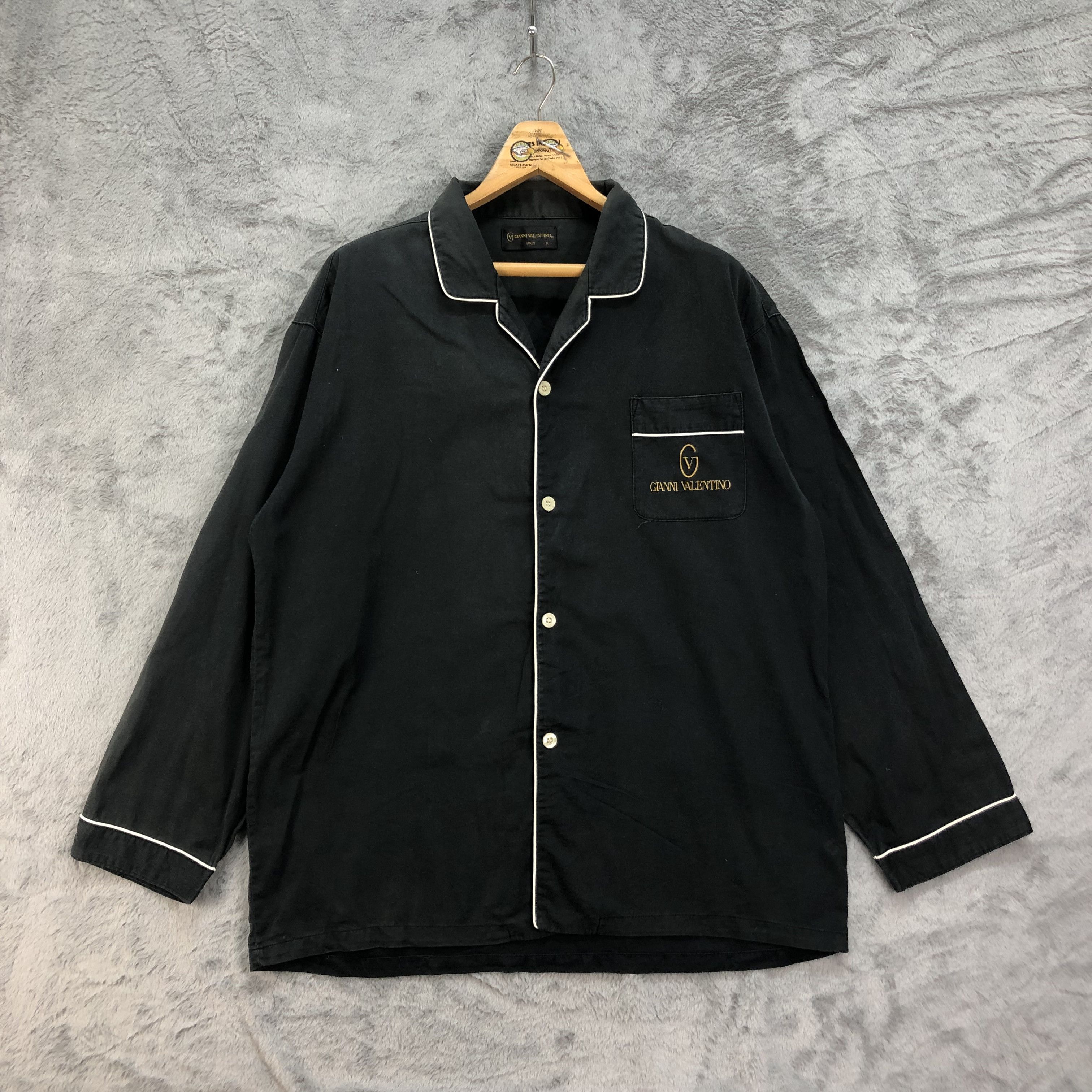 Gianni Gianni Valentino Black Pajamas / Pyjama #4681-163 | Grailed